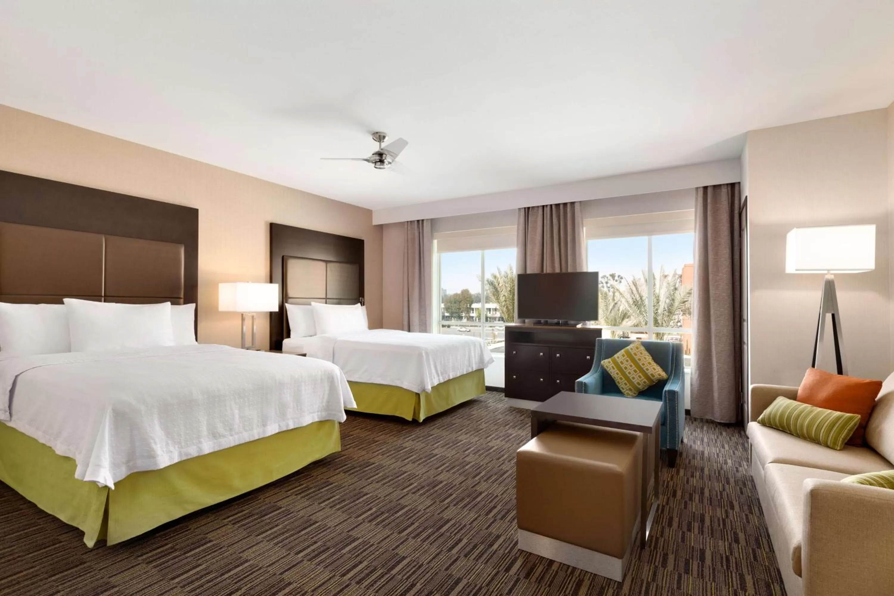 Bedroom, Bed in Homewood Suites By Hilton Irvine John Wayne Airport