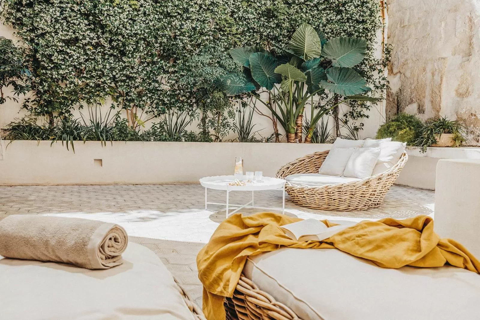 Patio in Jardí de Ses Bruixes Boutique Hotel