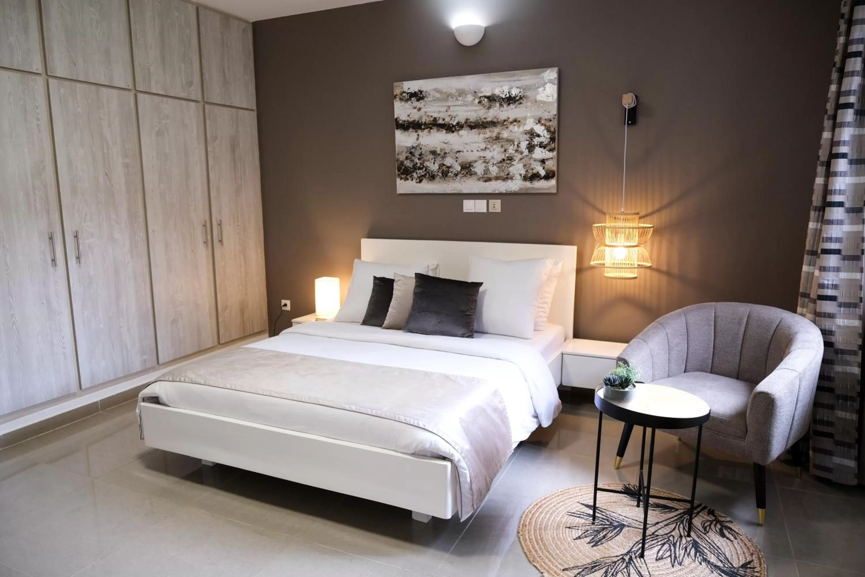 Bedroom, Bed in Villa Ayaba