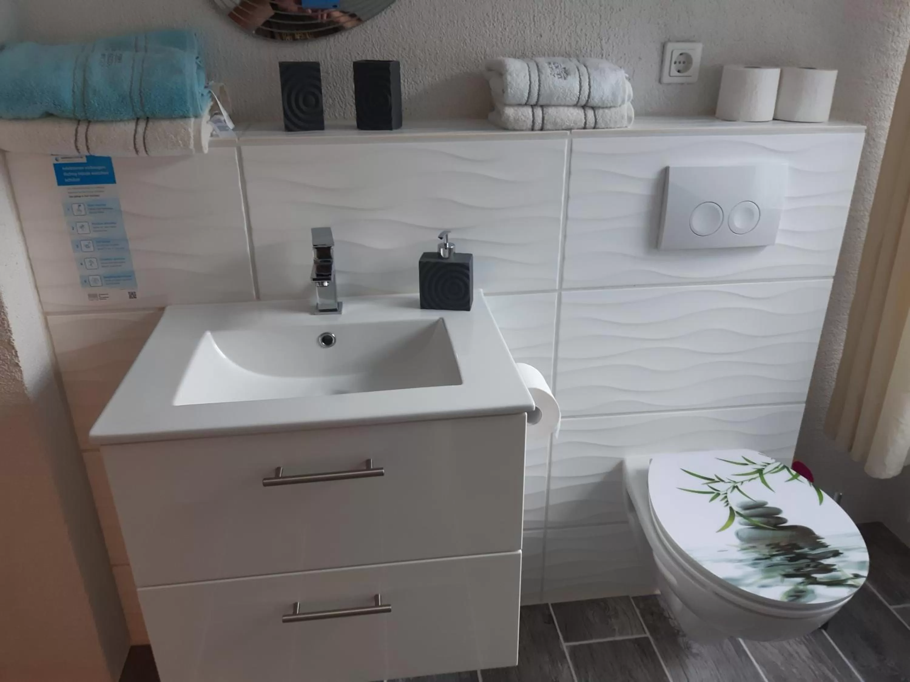 Bathroom in Gästehaus - Café Frank