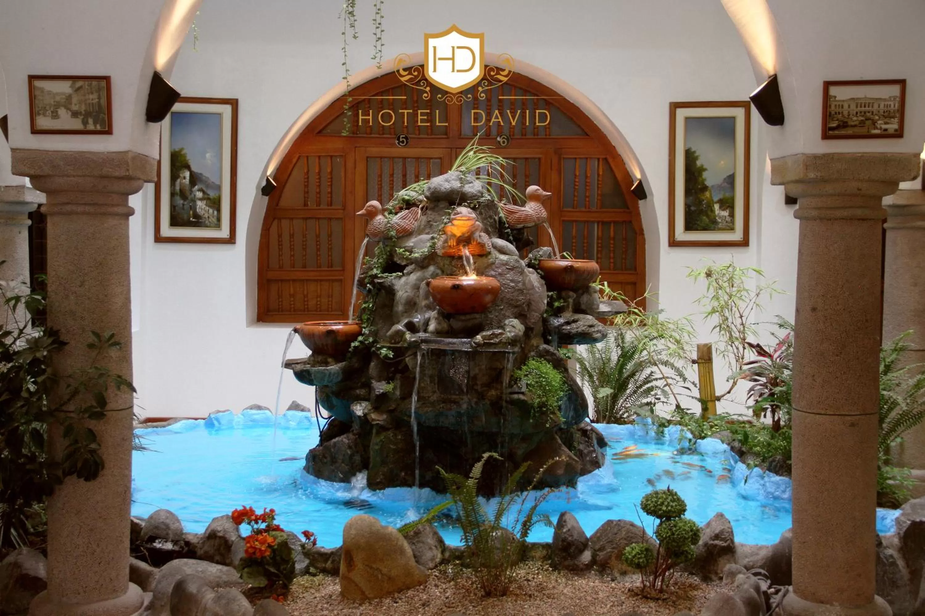 Facade/entrance in Hotel David