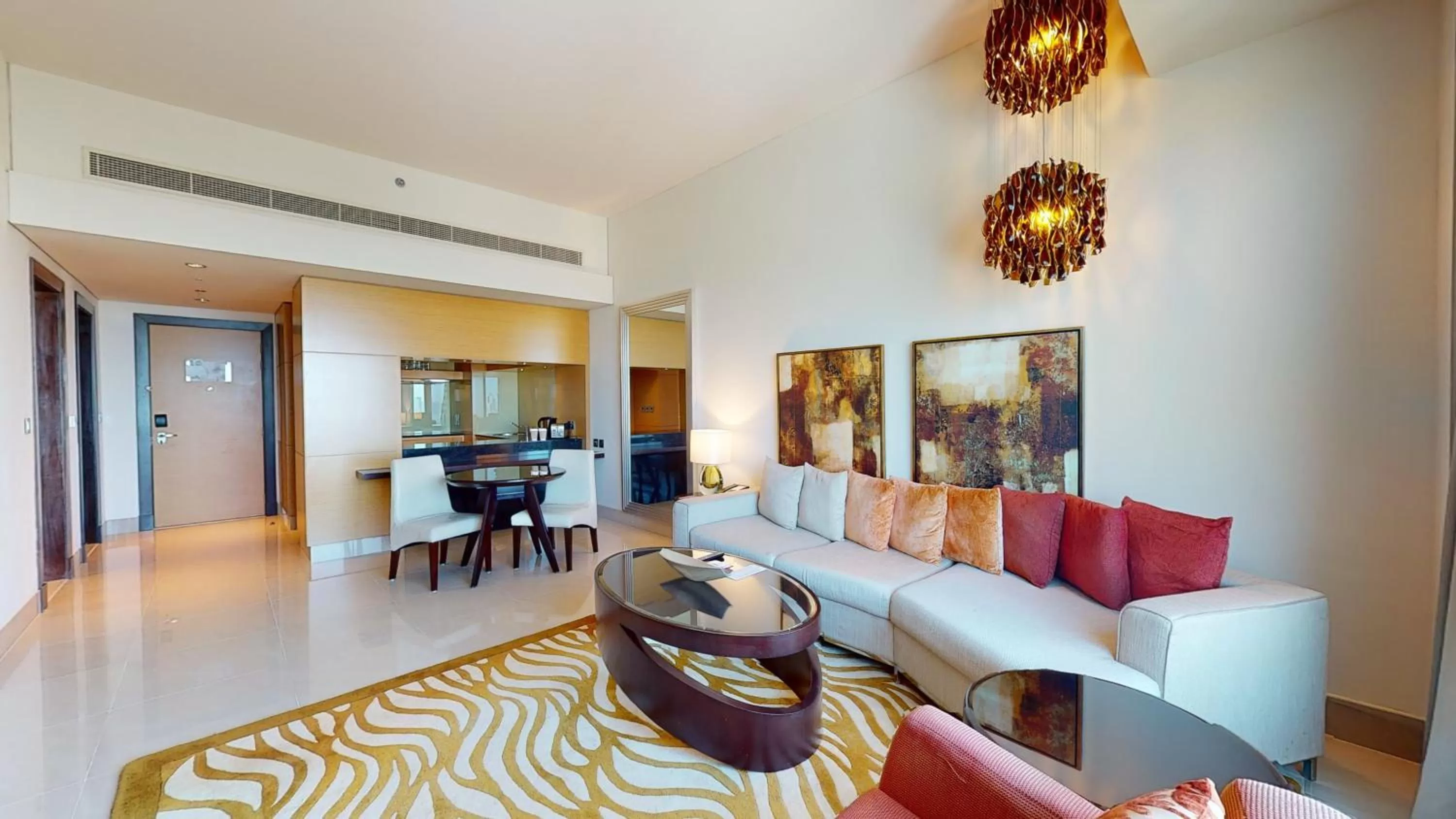 TV and multimedia in Marriott Executive Apartments Al Jaddaf, Dubai
