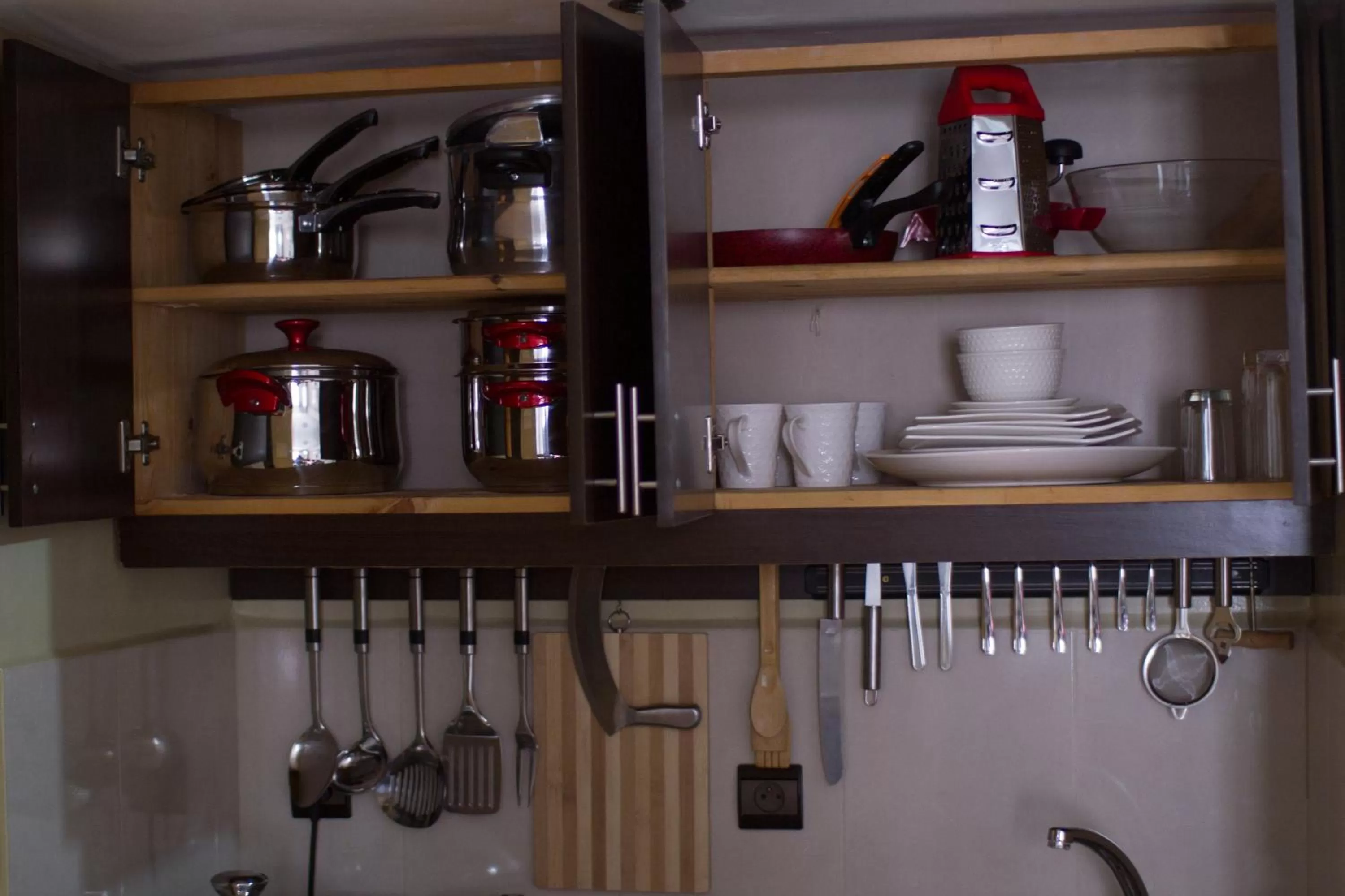 Kitchen/Kitchenette in Apparts-hôtel ISNI