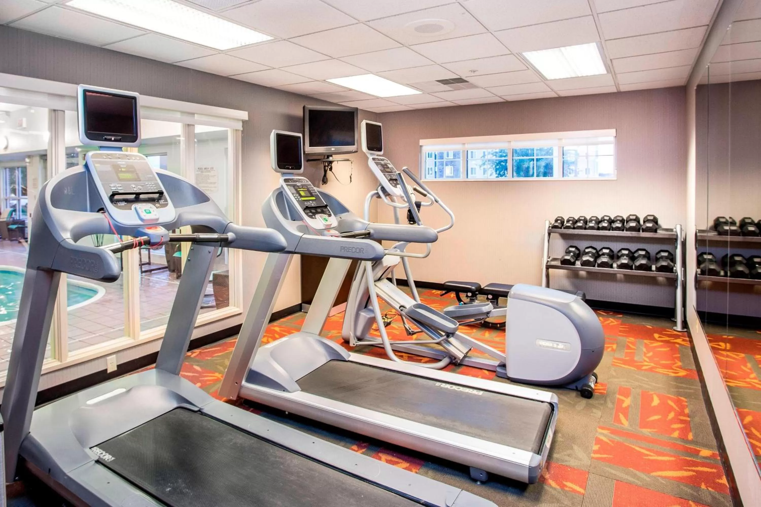 Fitness centre/facilities in Residence Inn Rockford