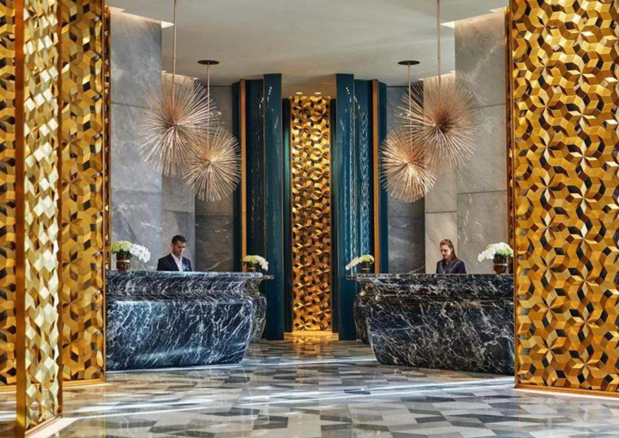 Lobby or reception in Five Palm Residences
