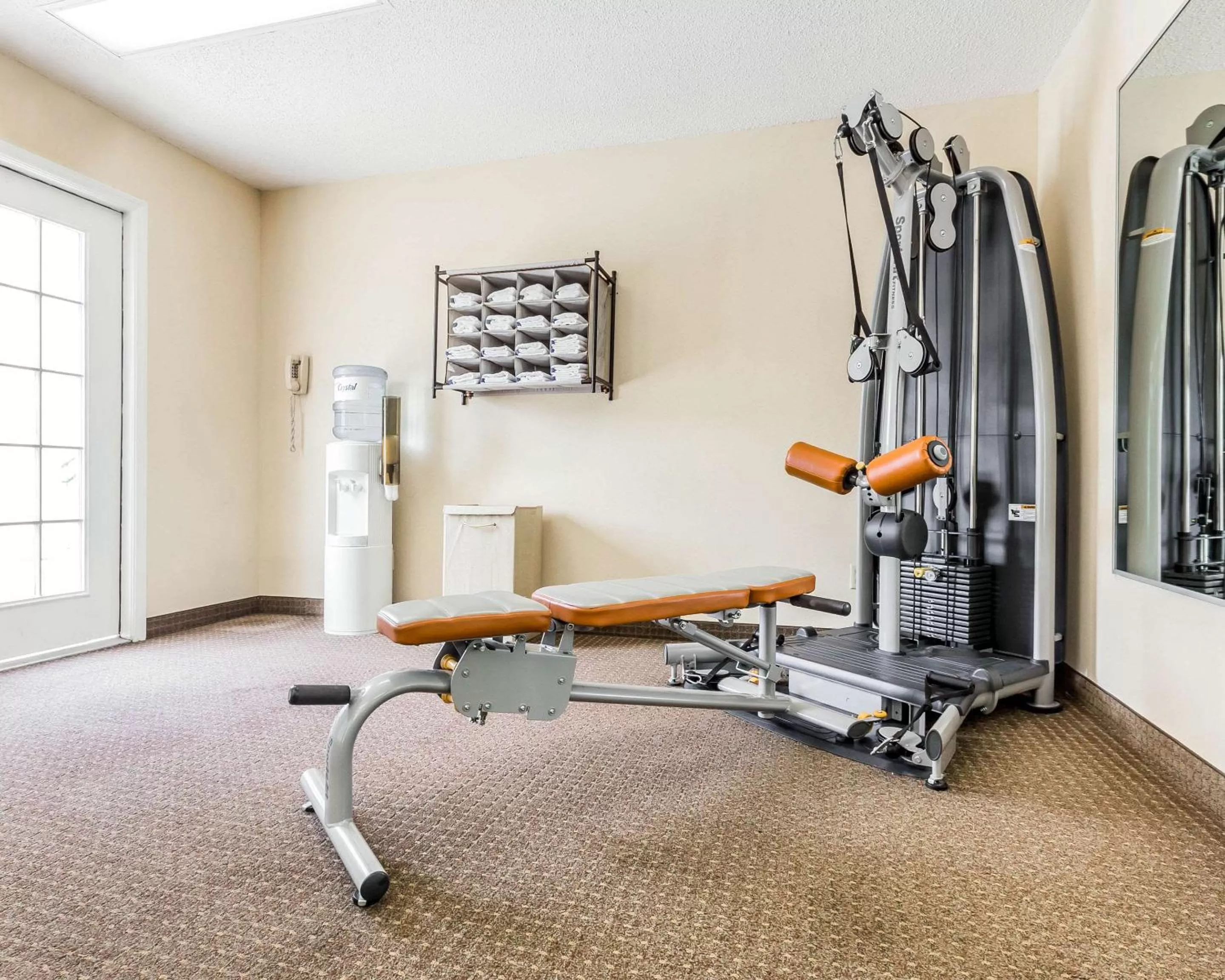 Fitness centre/facilities in Quality Inn Trussville I-59 exit 141
