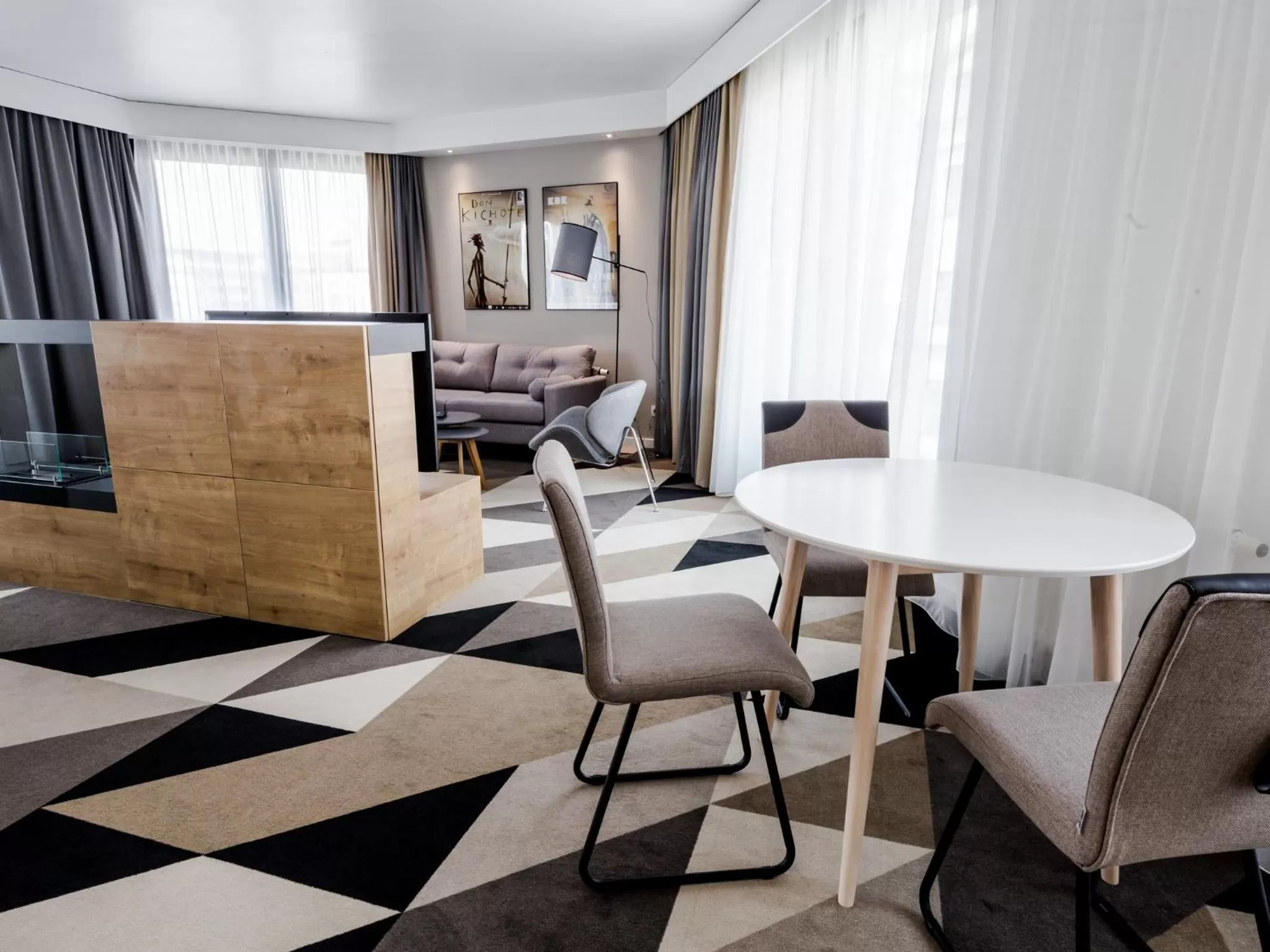 Living room in Lwowska 1