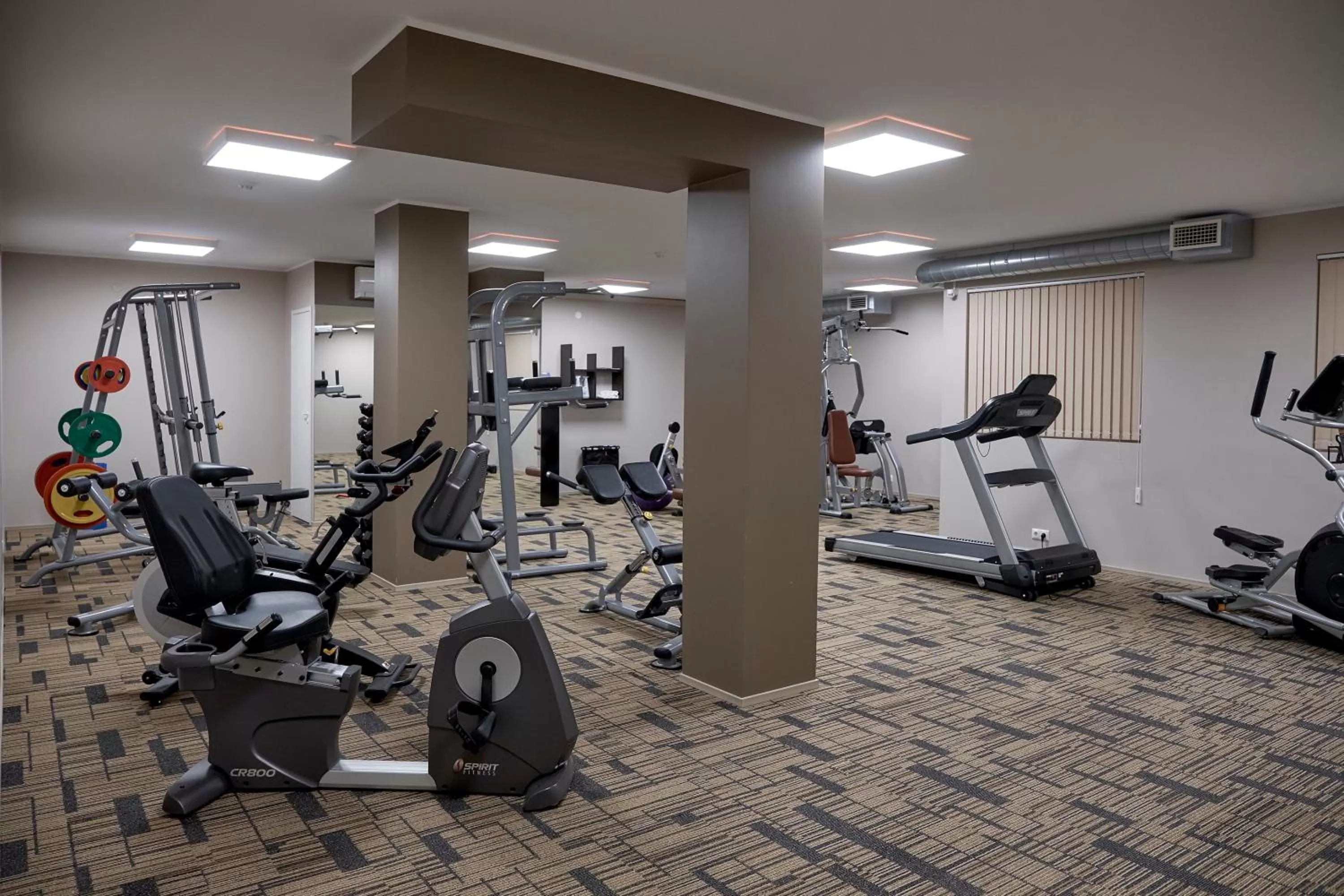 Fitness centre/facilities in Metropol Hotel