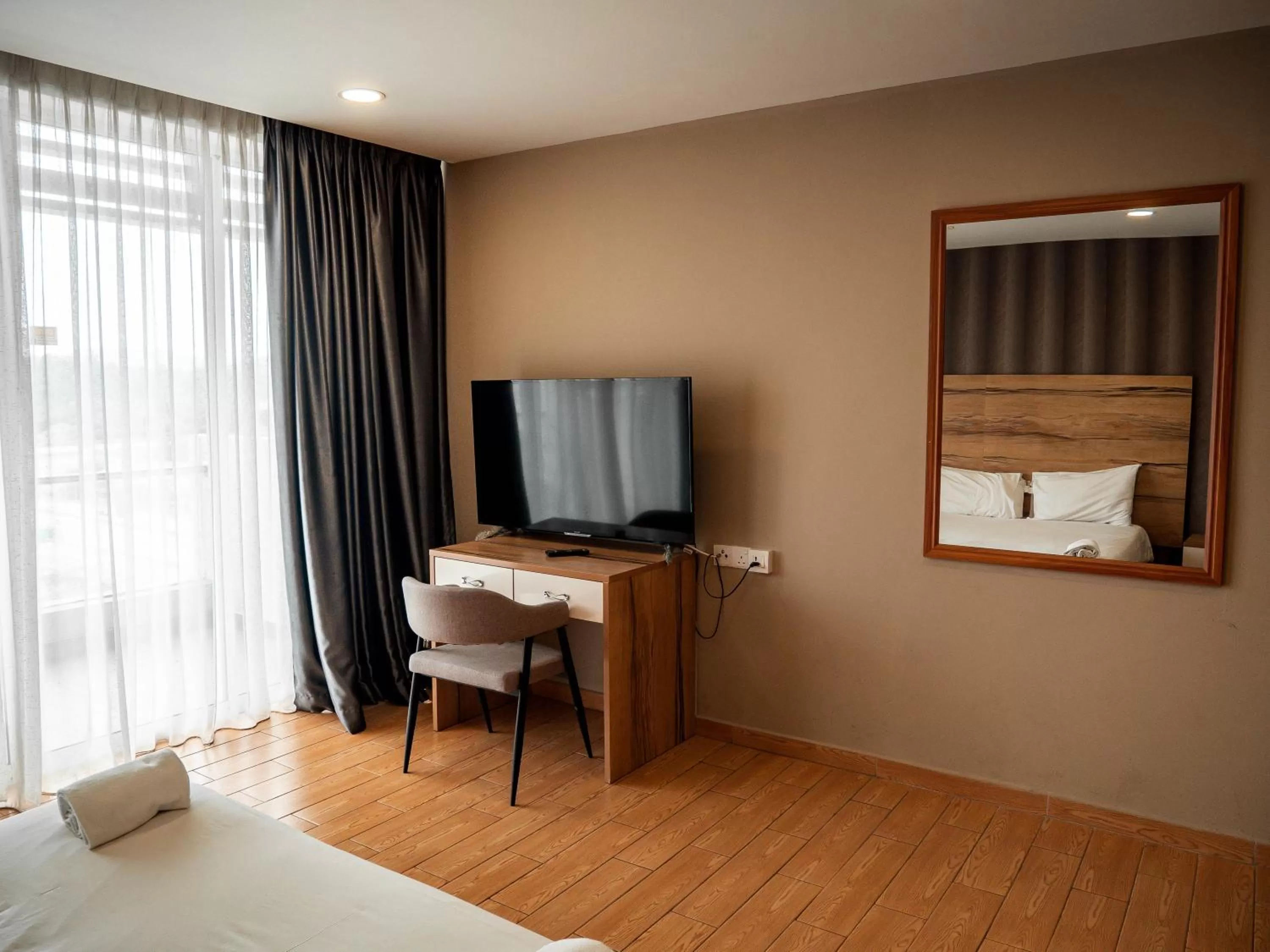 Bed in Bangi Perdana Hotel