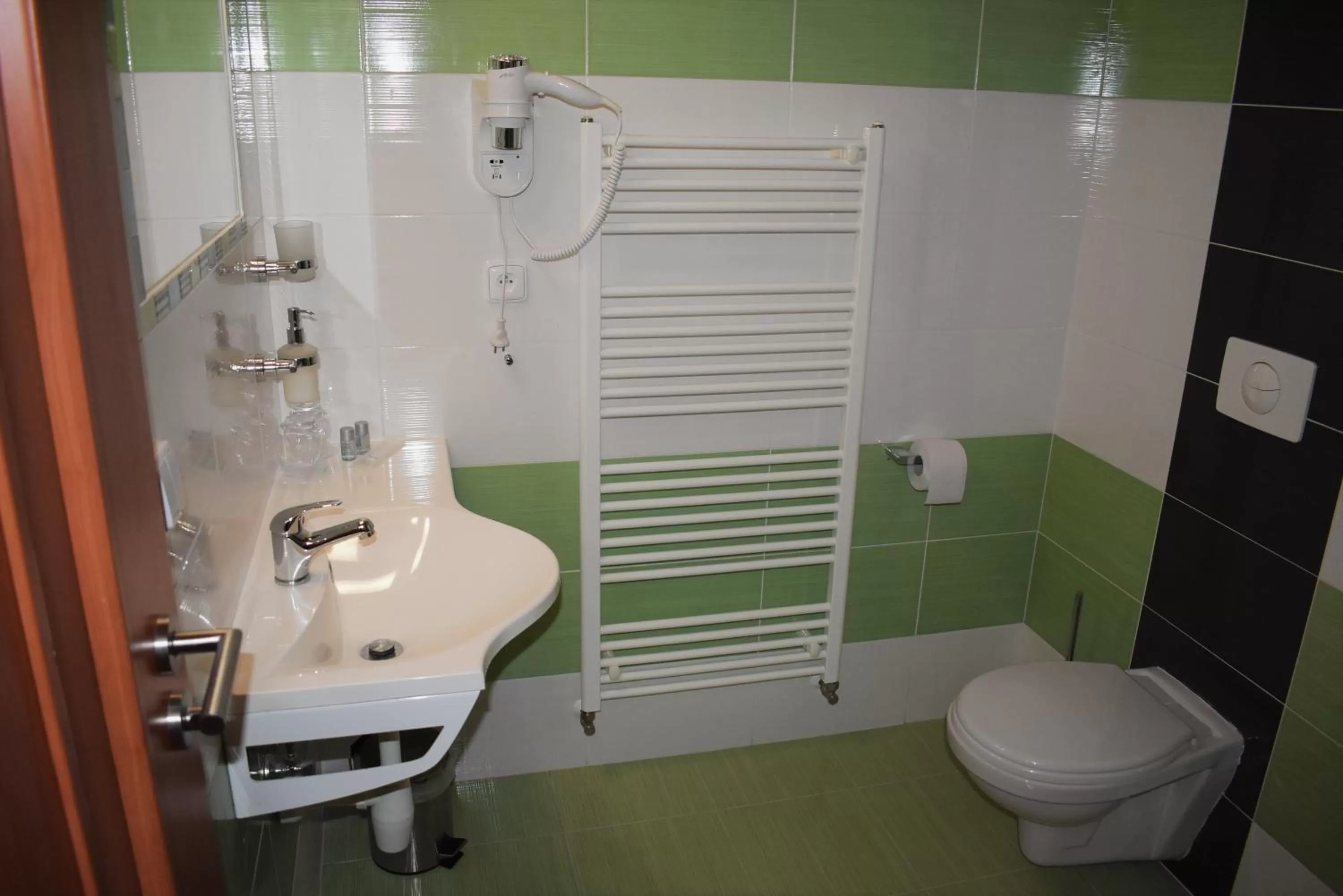 Bathroom in Motel Roubenka