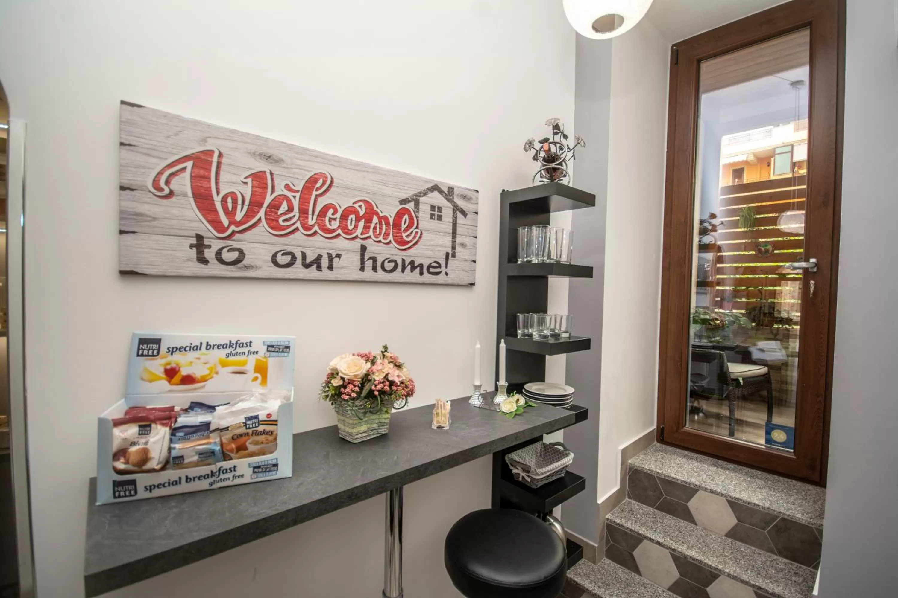 Communal kitchen in Alterego B&B