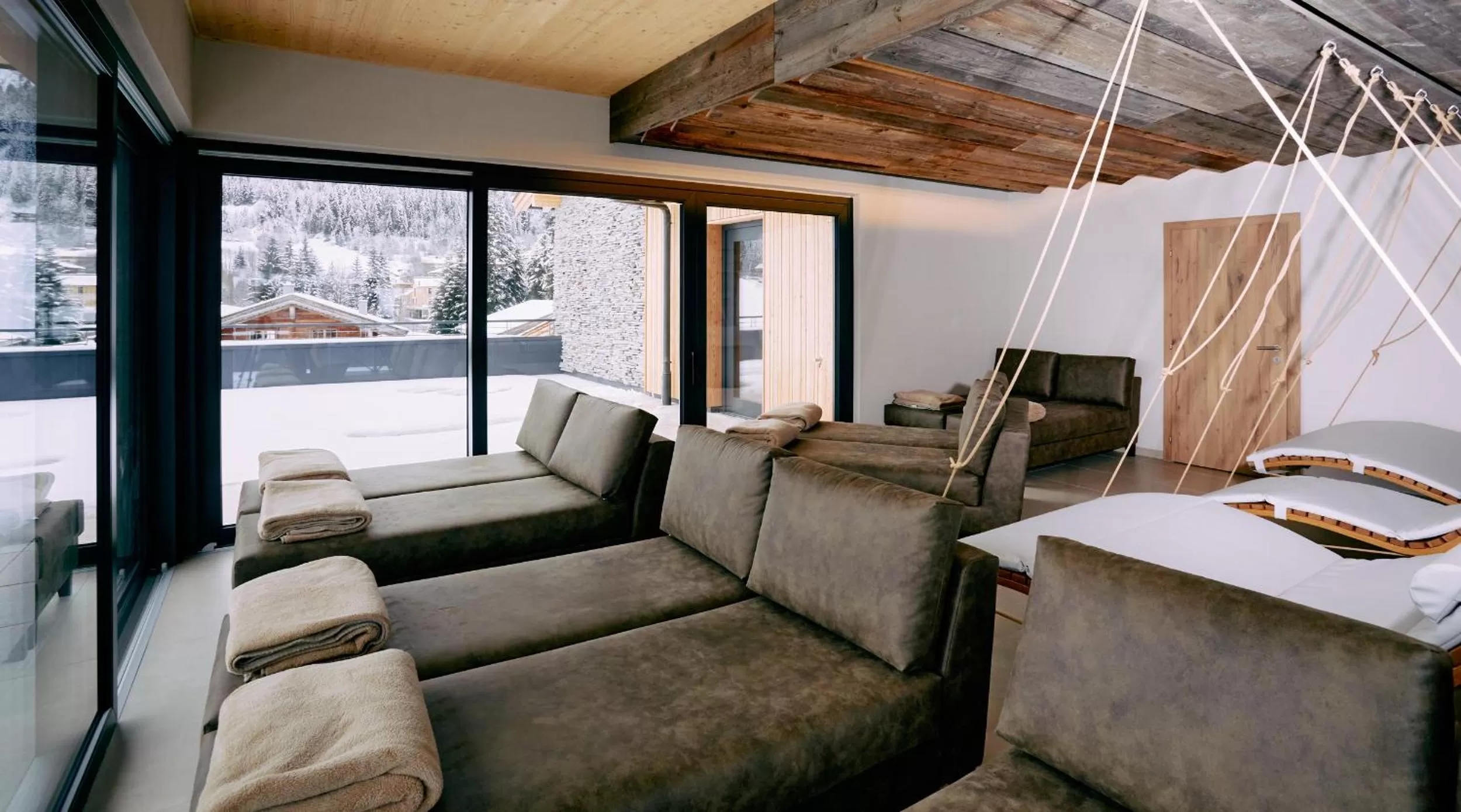 Sauna, Seating Area in Home suite home