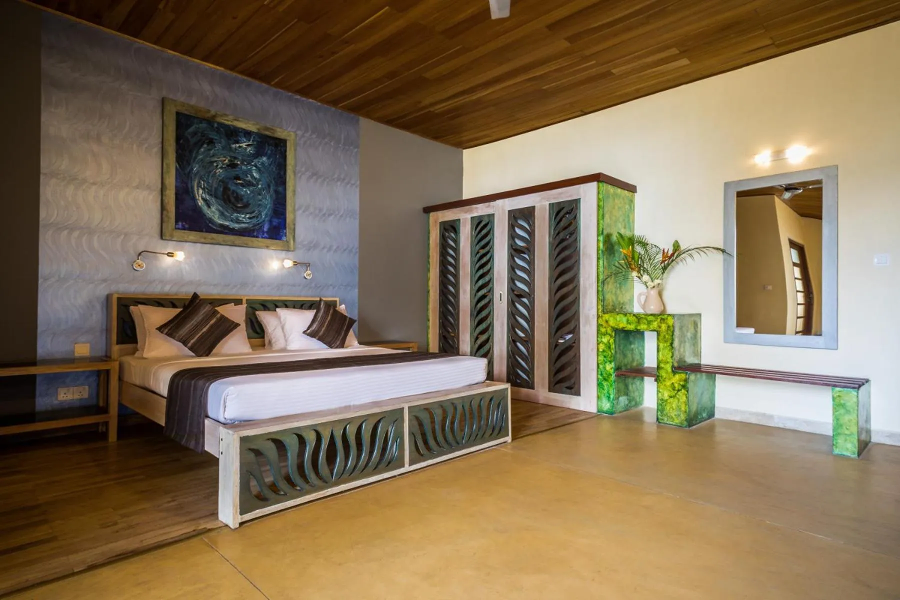 Bedroom, Bed in Yasmin Hill Longevity Oasis