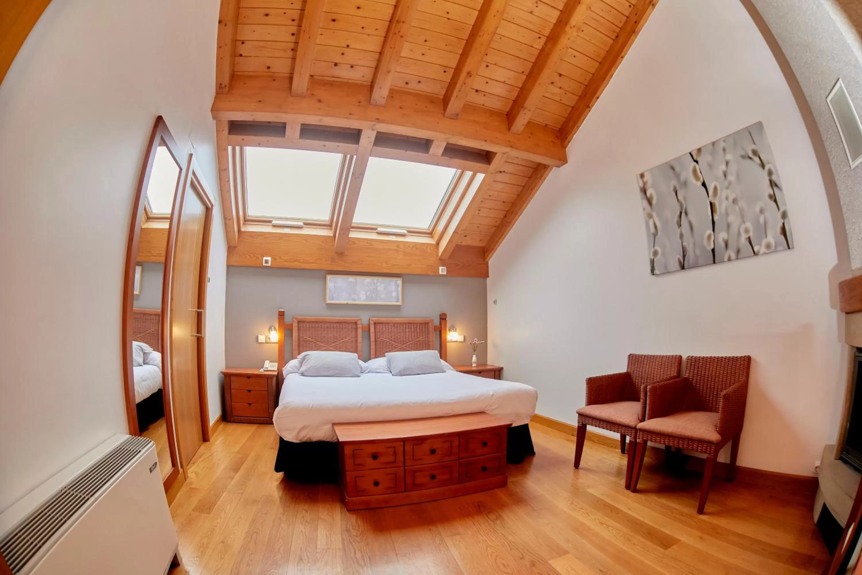 Bed in Hotel Casa Azcona