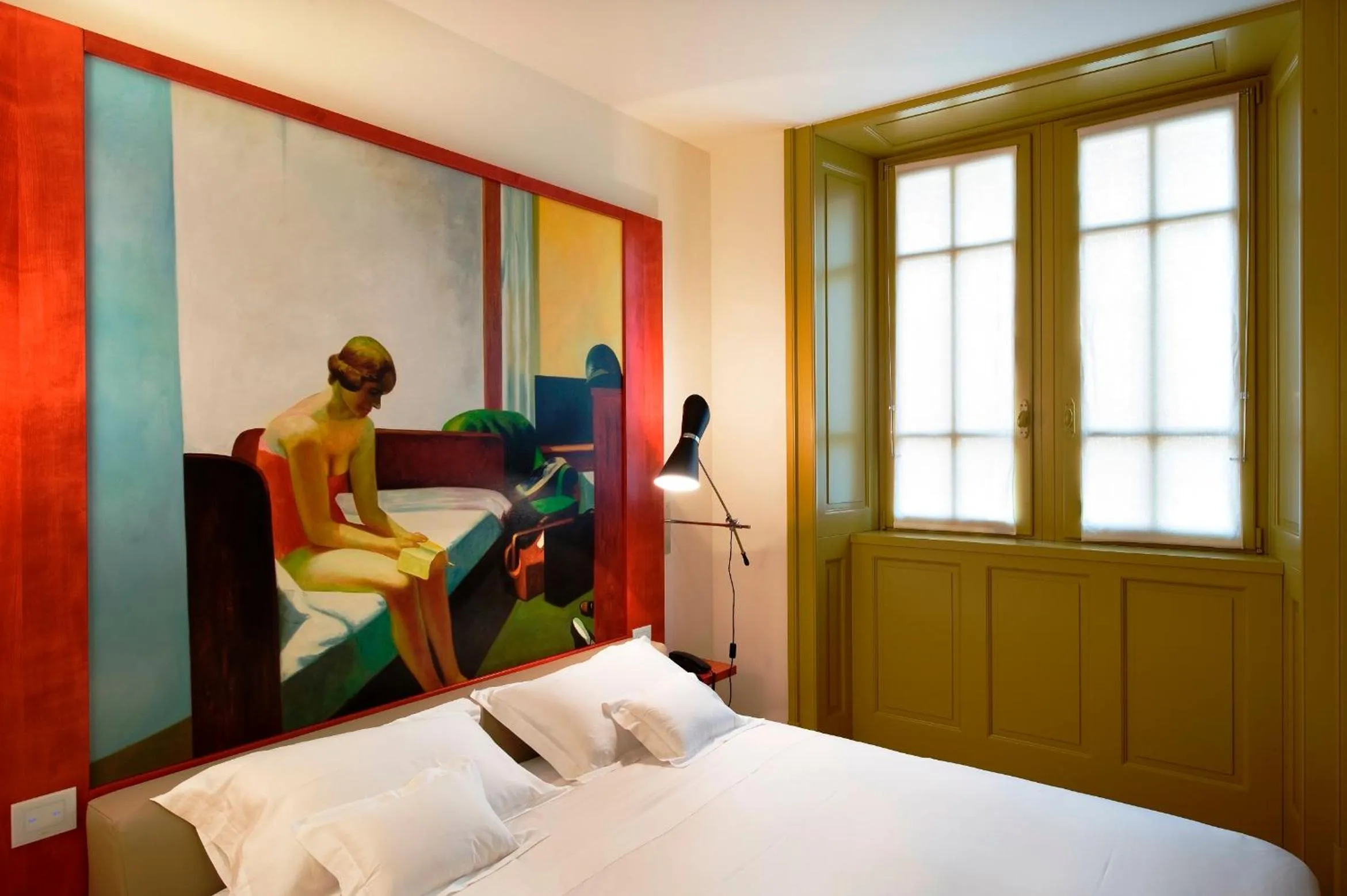 Bedroom, Bed in Petronilla - Hotel In Bergamo