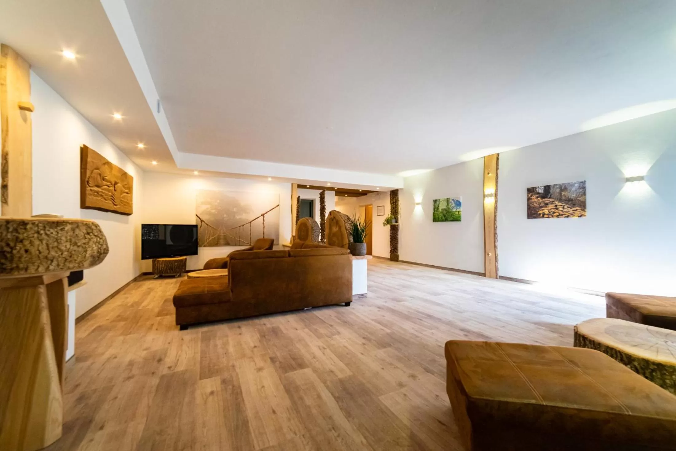 Lobby or reception in Parkhotel Sonnenhof