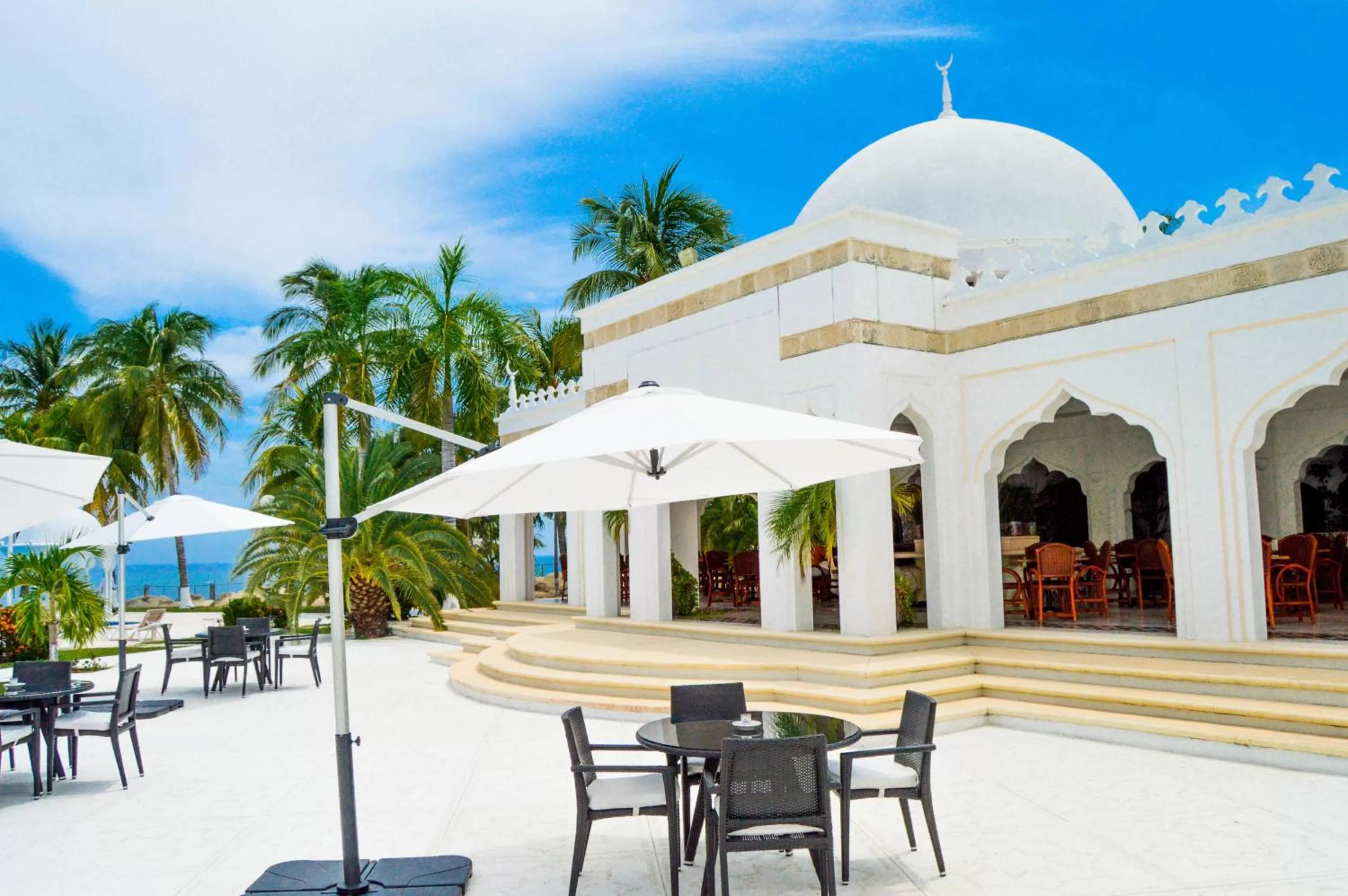 Patio in Hotel Aldea del Bazar & Spa
