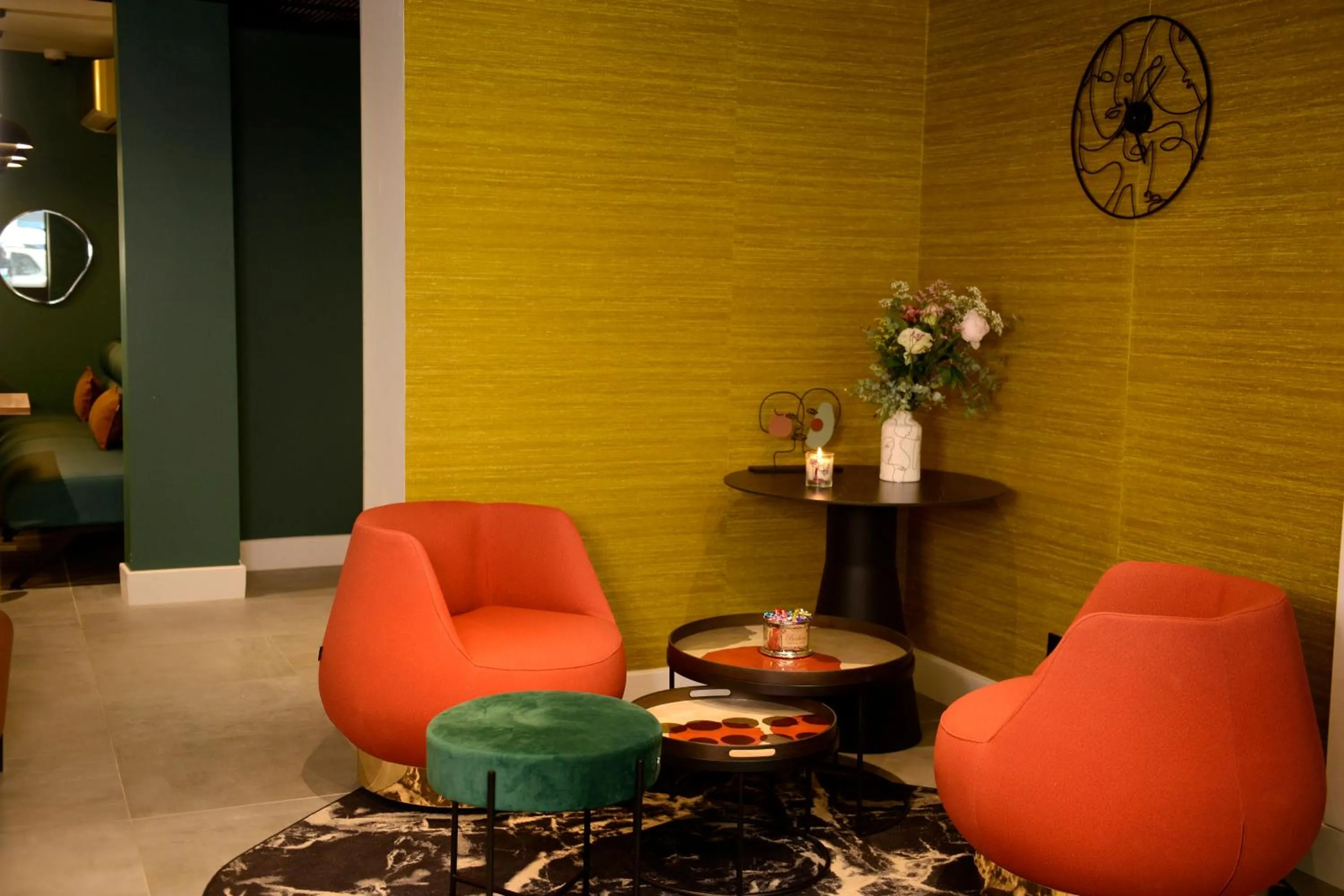 Living room in Hôtel Villa Berlioz