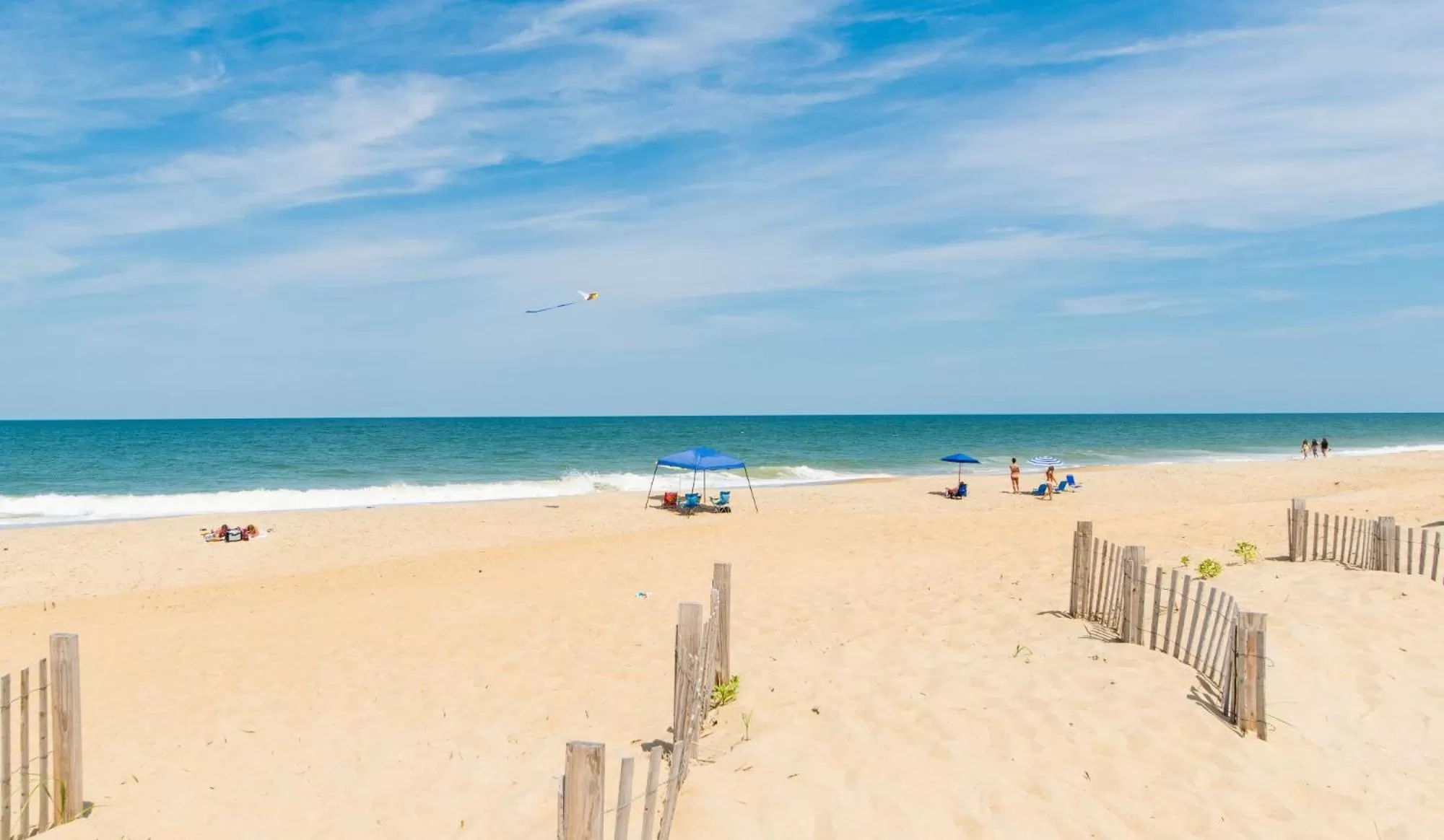 Beach in Saltaire Cottages
