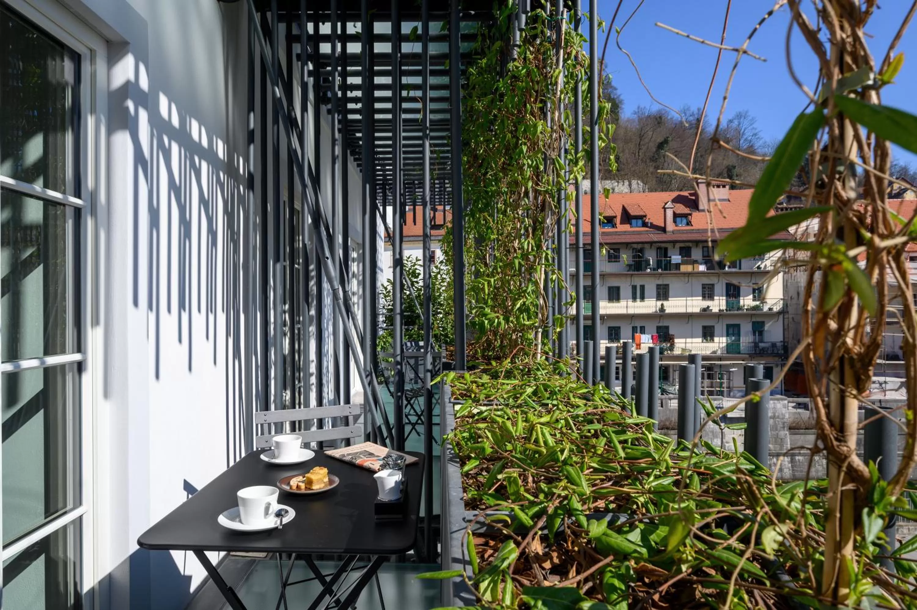 Balcony/Terrace in Zlata Ladjica Boutique Hotel
