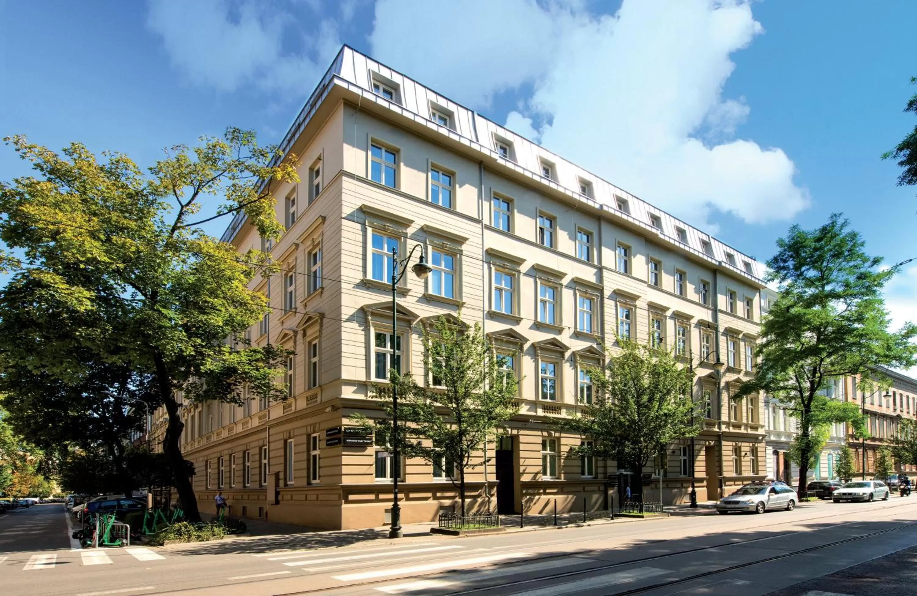Property building in Leonardo Boutique Hotel Krakow Old Town