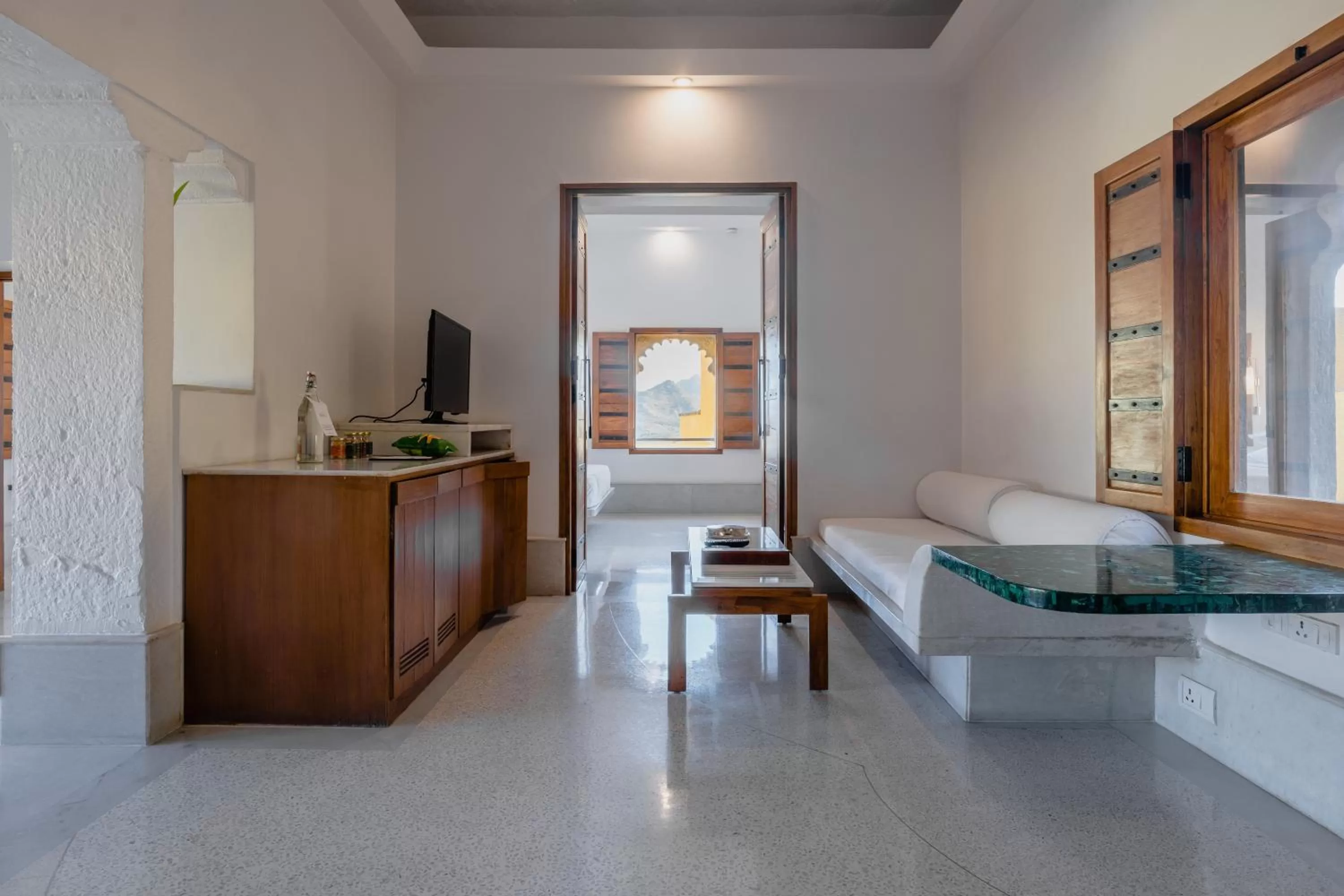 Seating area in RAAS Devigarh