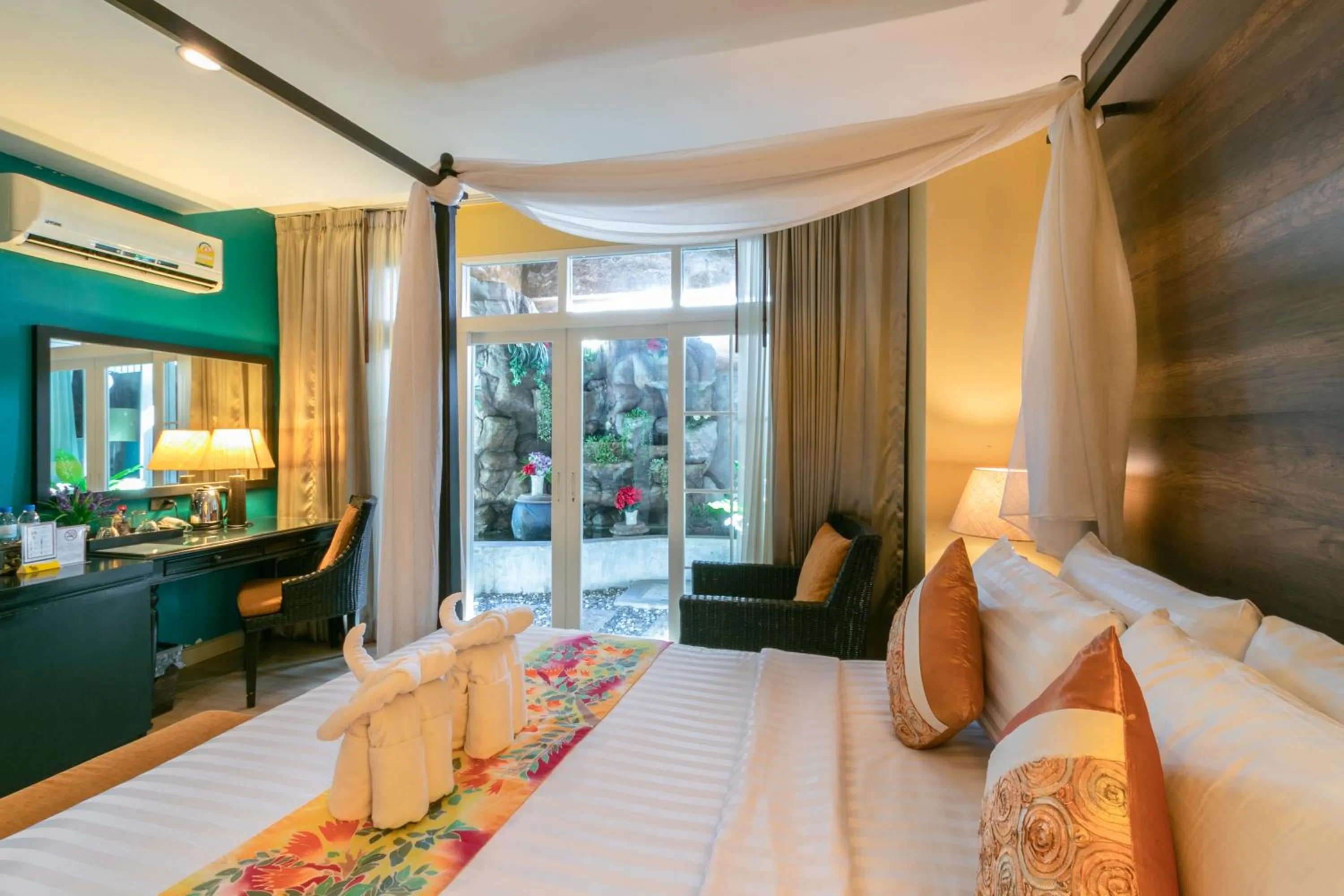 Bedroom, Bed in Baan PhuAnda Phuket