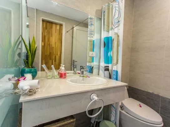 Bathroom in Peach House