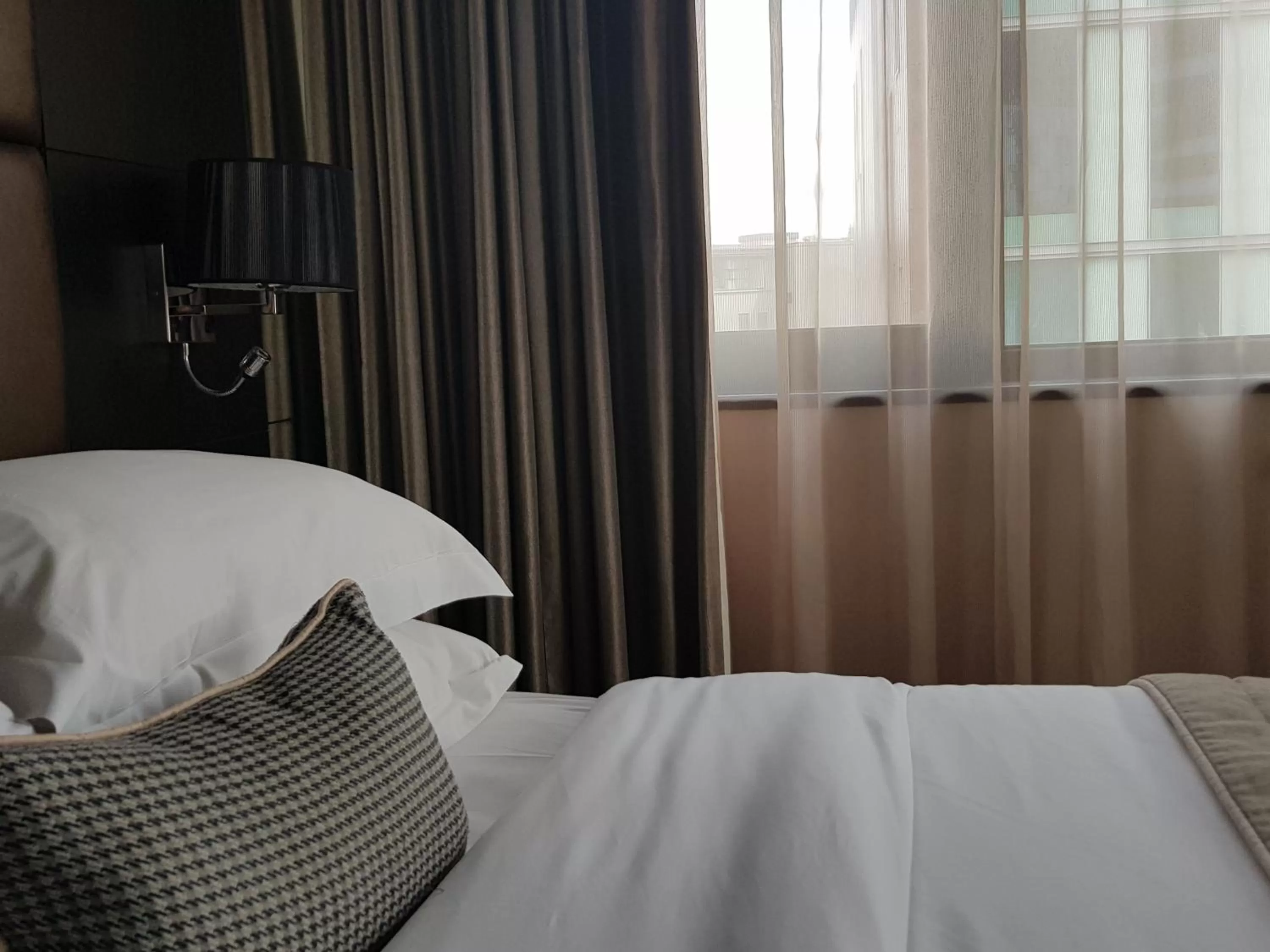 Bed in The Westbridge Hotel Stratford