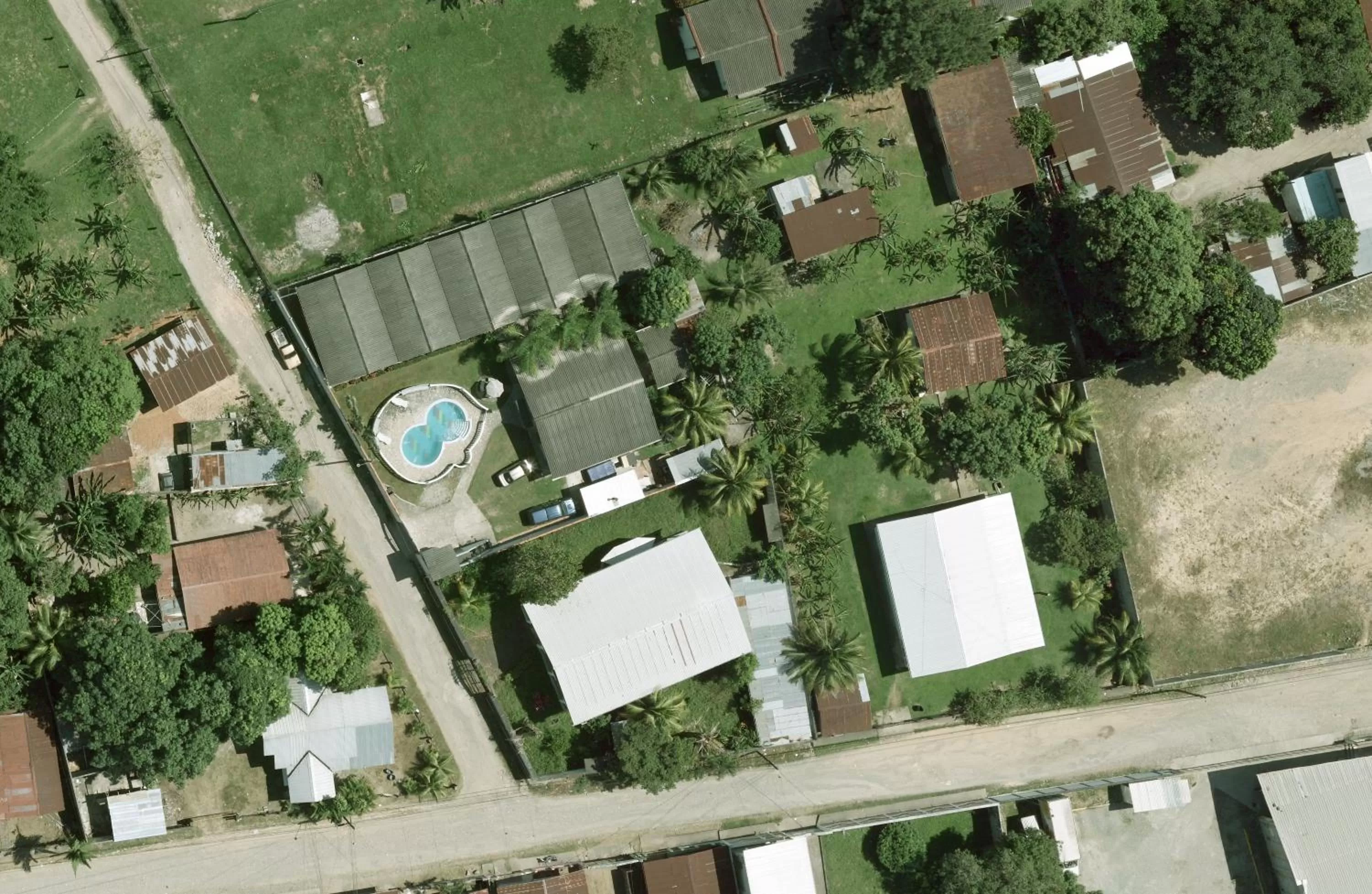 Bird's eye view in Rainbow Village