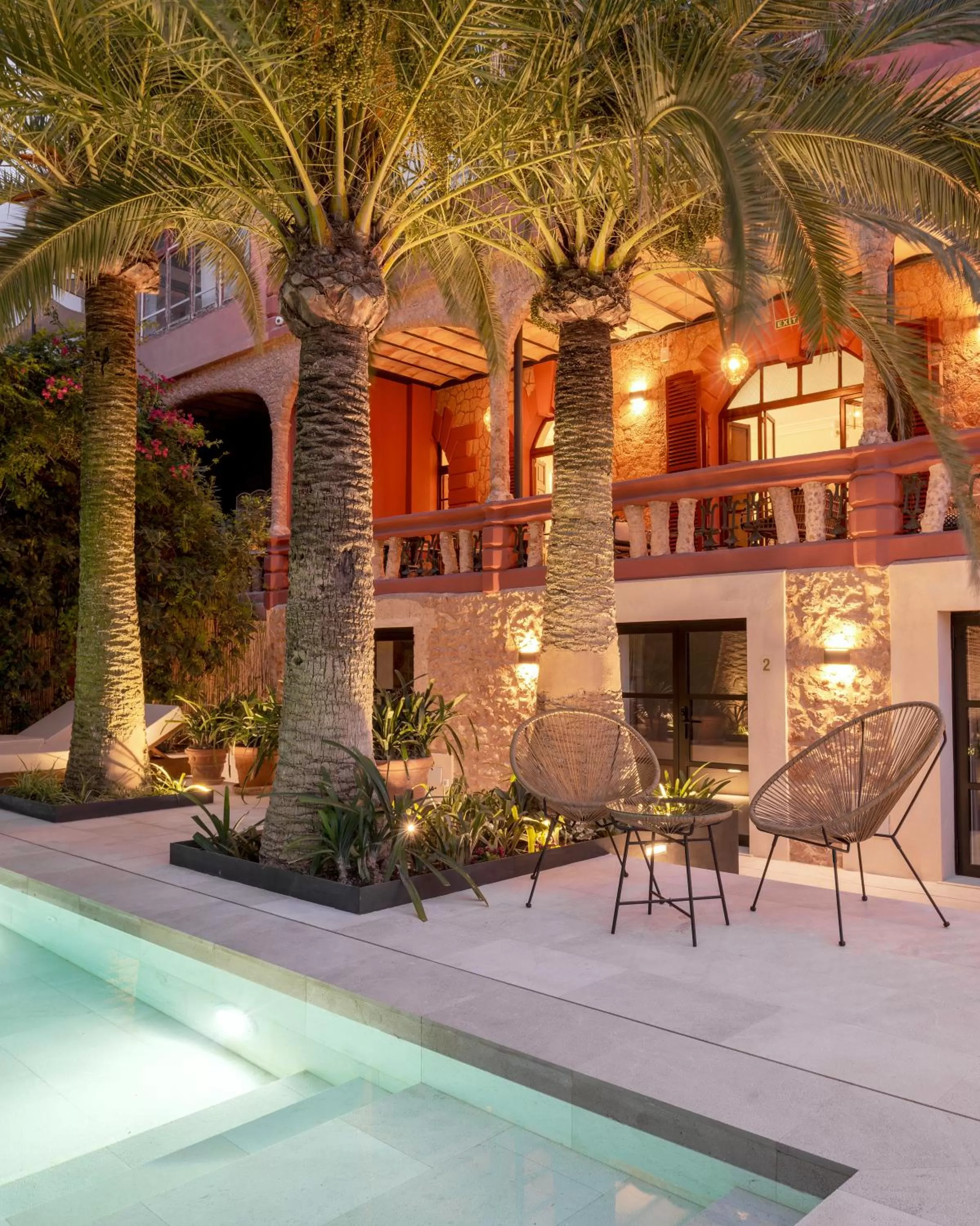 Garden in Hotel Can Quetglas