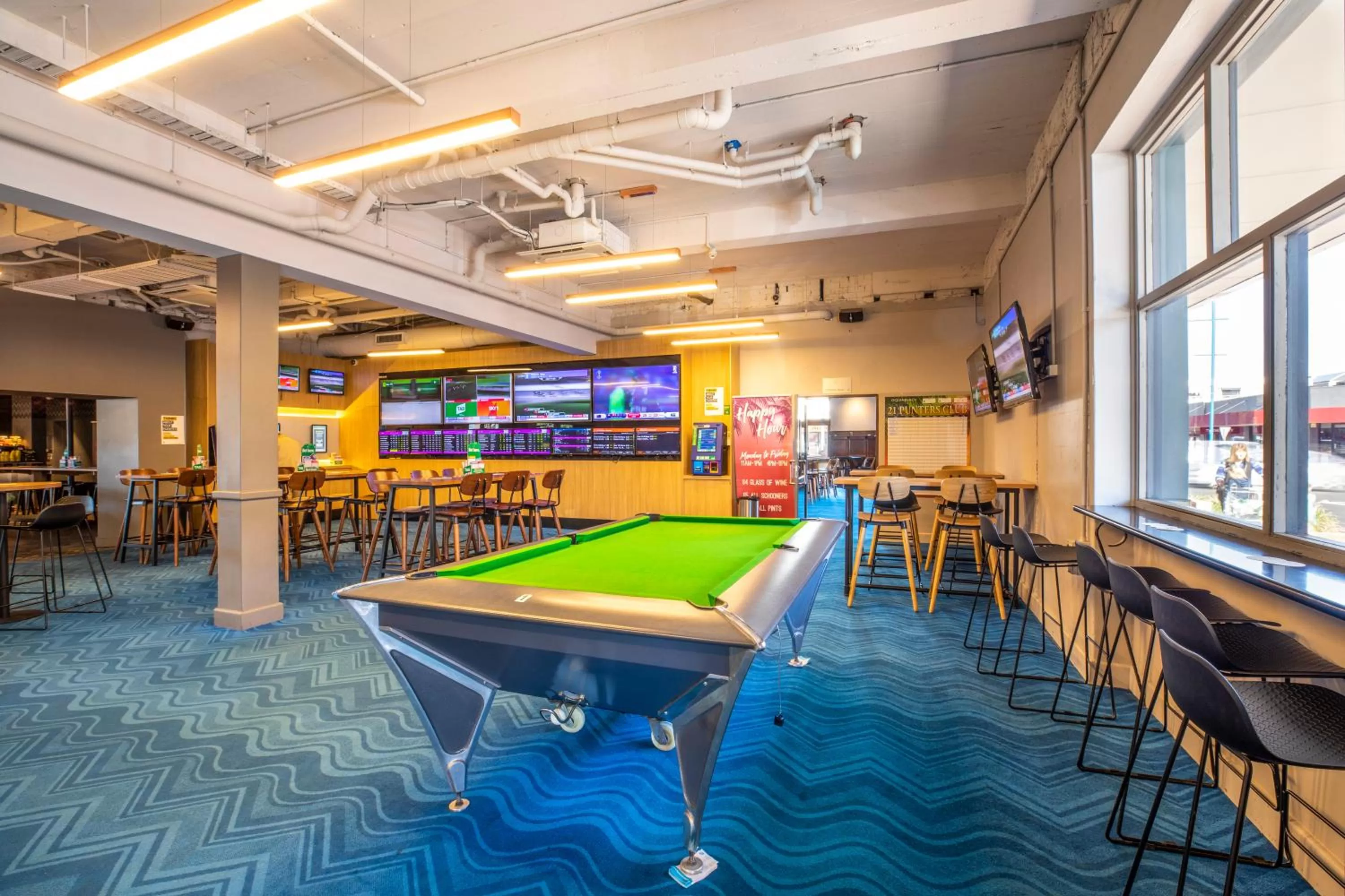 Billiard in Nightcap at Ocean Beach Hotel