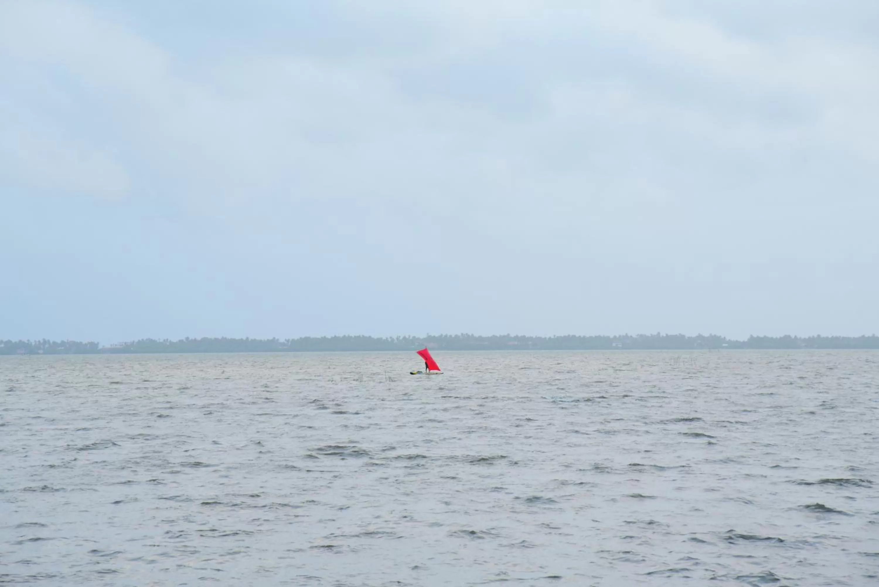 Natural landscape, Windsurfing in Hotel Leaf on Lagoon