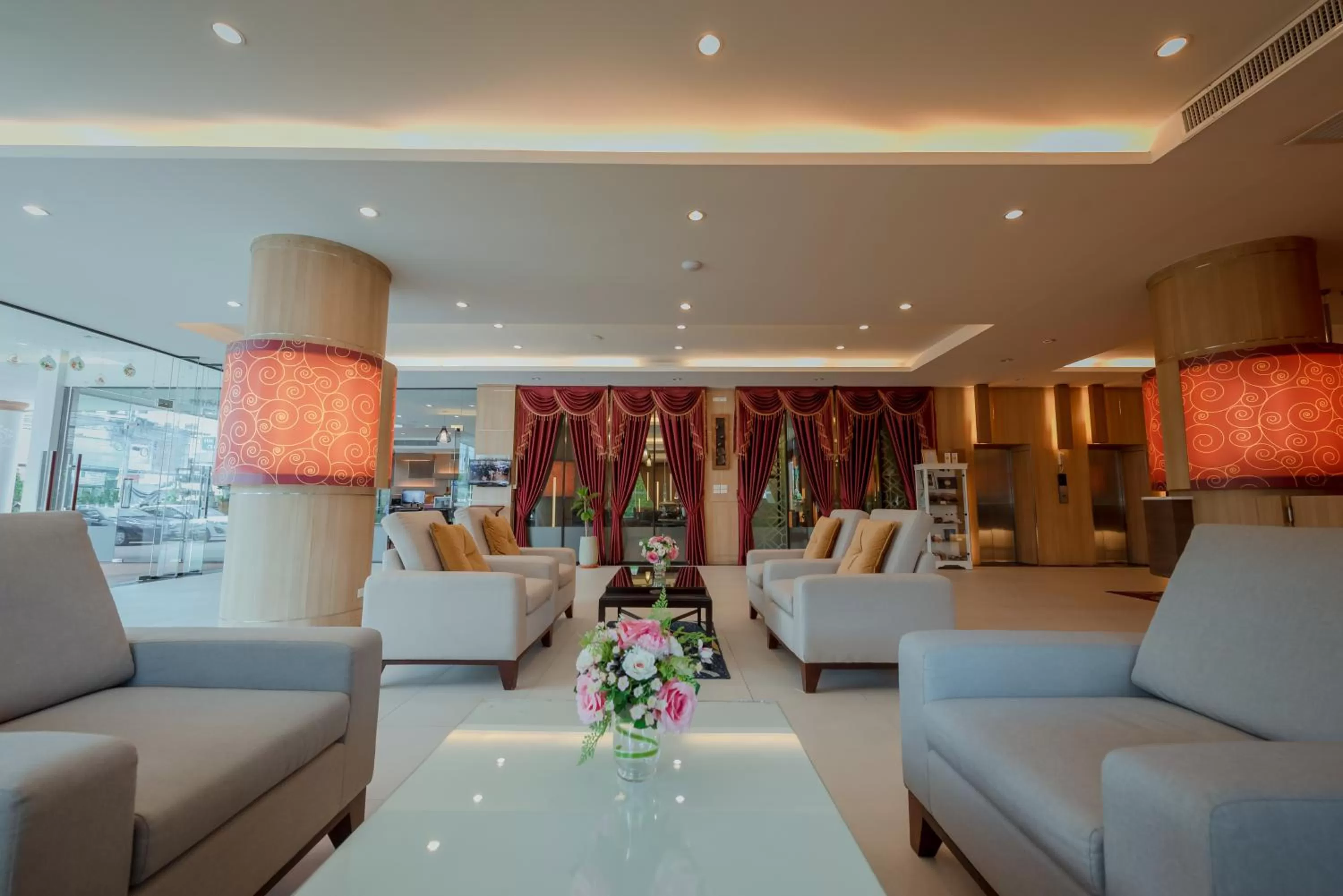 Seating area in The Pannarai Hotel