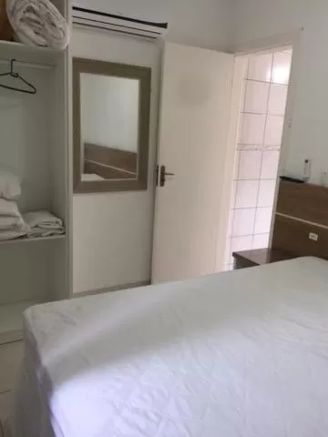 Bed in Pousada Almeida