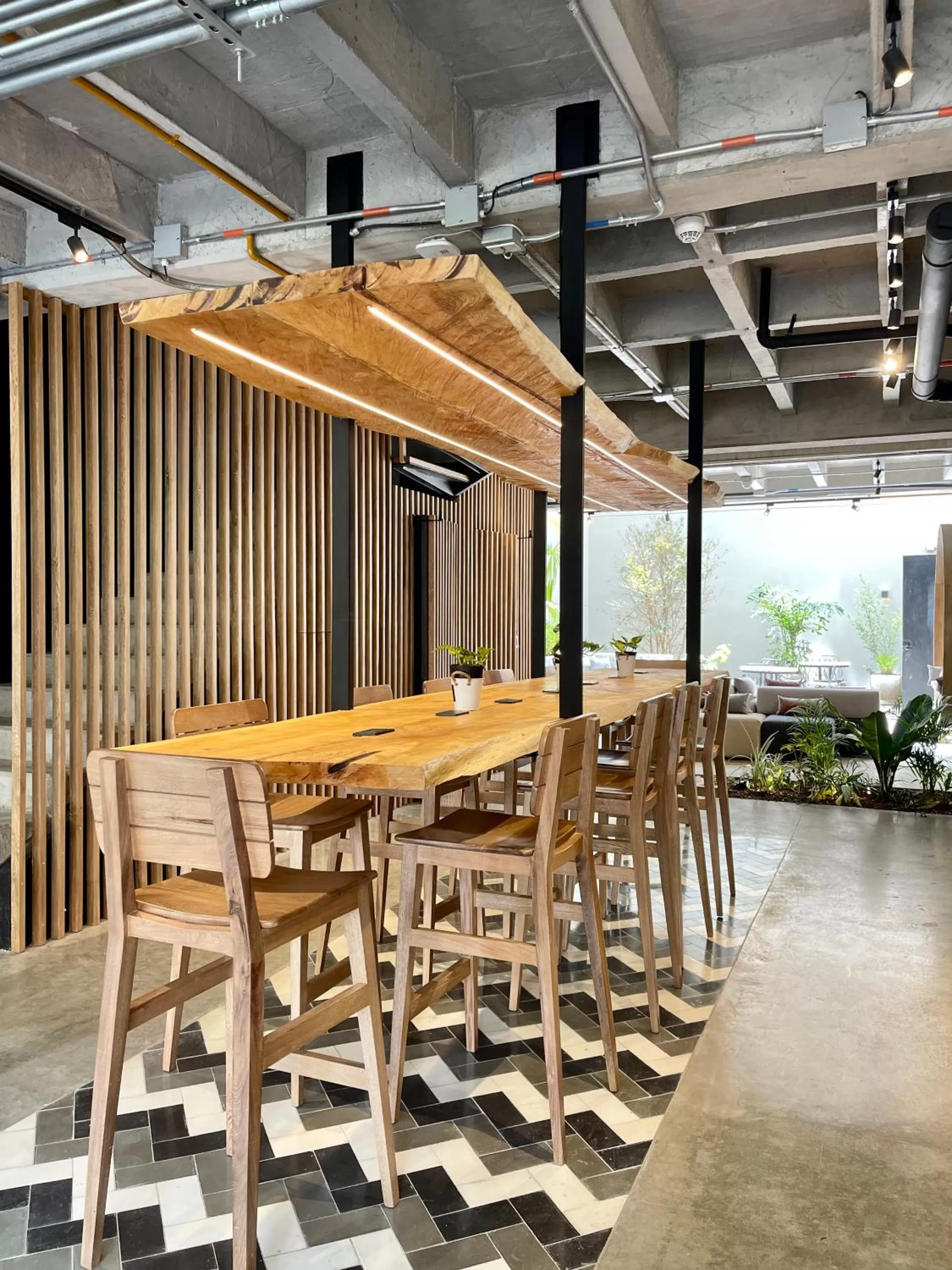 Seating area in Beminimal Hotel