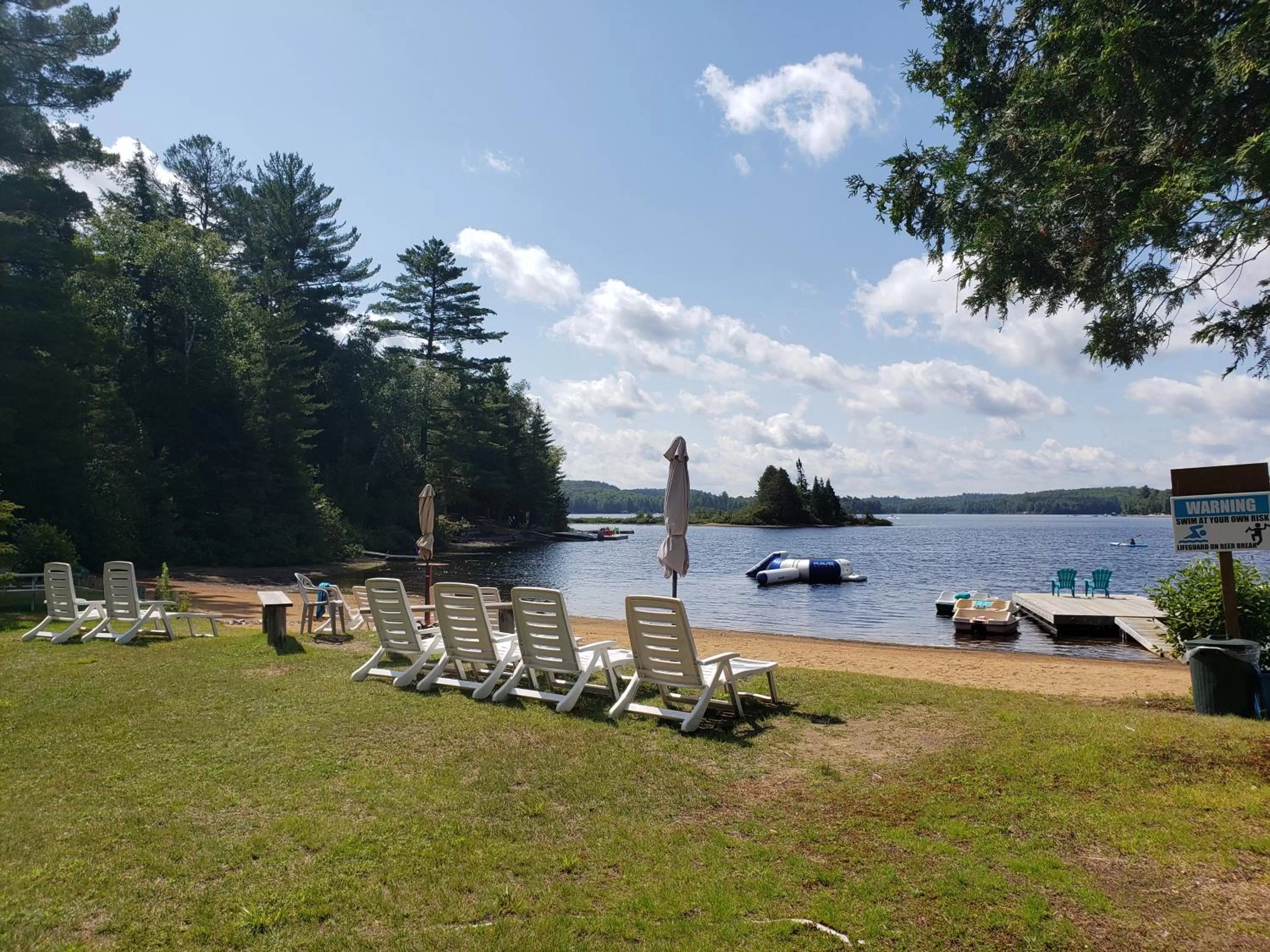 Beach in Parkway Cottage Resort and Trading Post