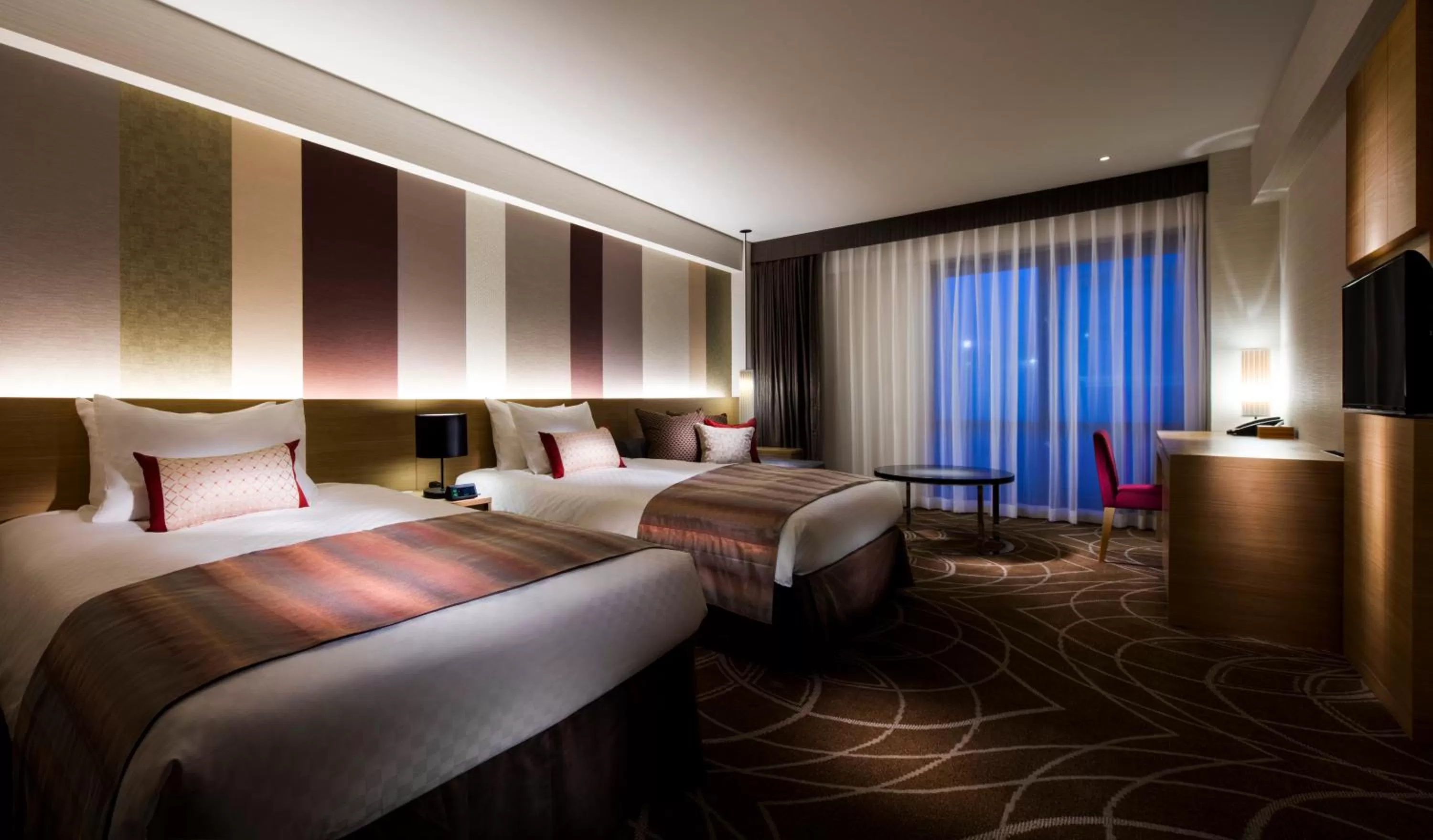 Photo of the whole room, Bed in RIHGA Royal Hotel Kyoto