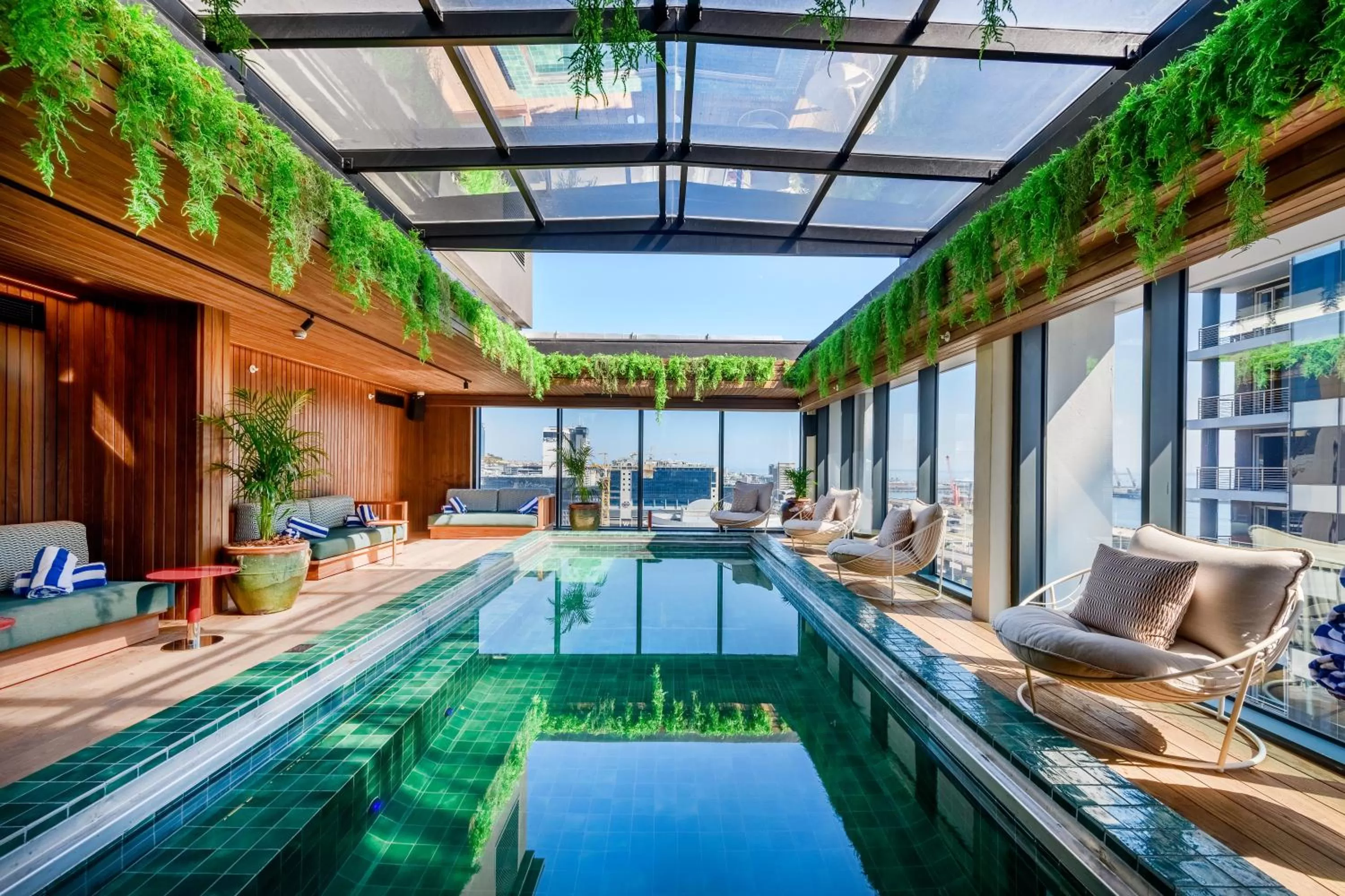 Swimming pool in The Rockefeller Hotel by NEWMARK