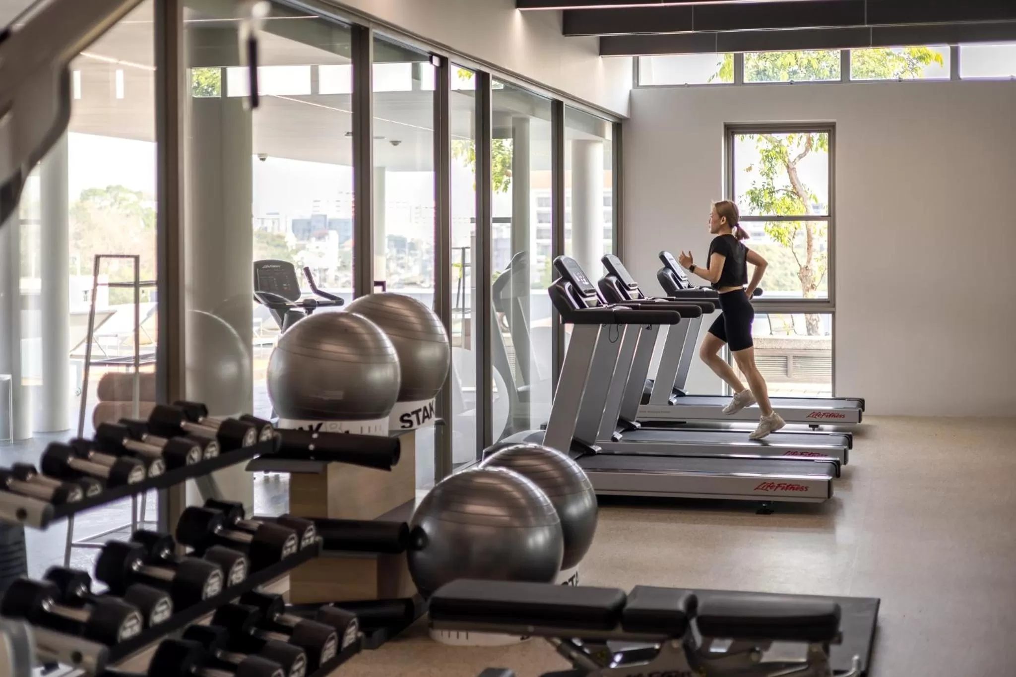 Fitness centre/facilities in Travelodge Nimman
