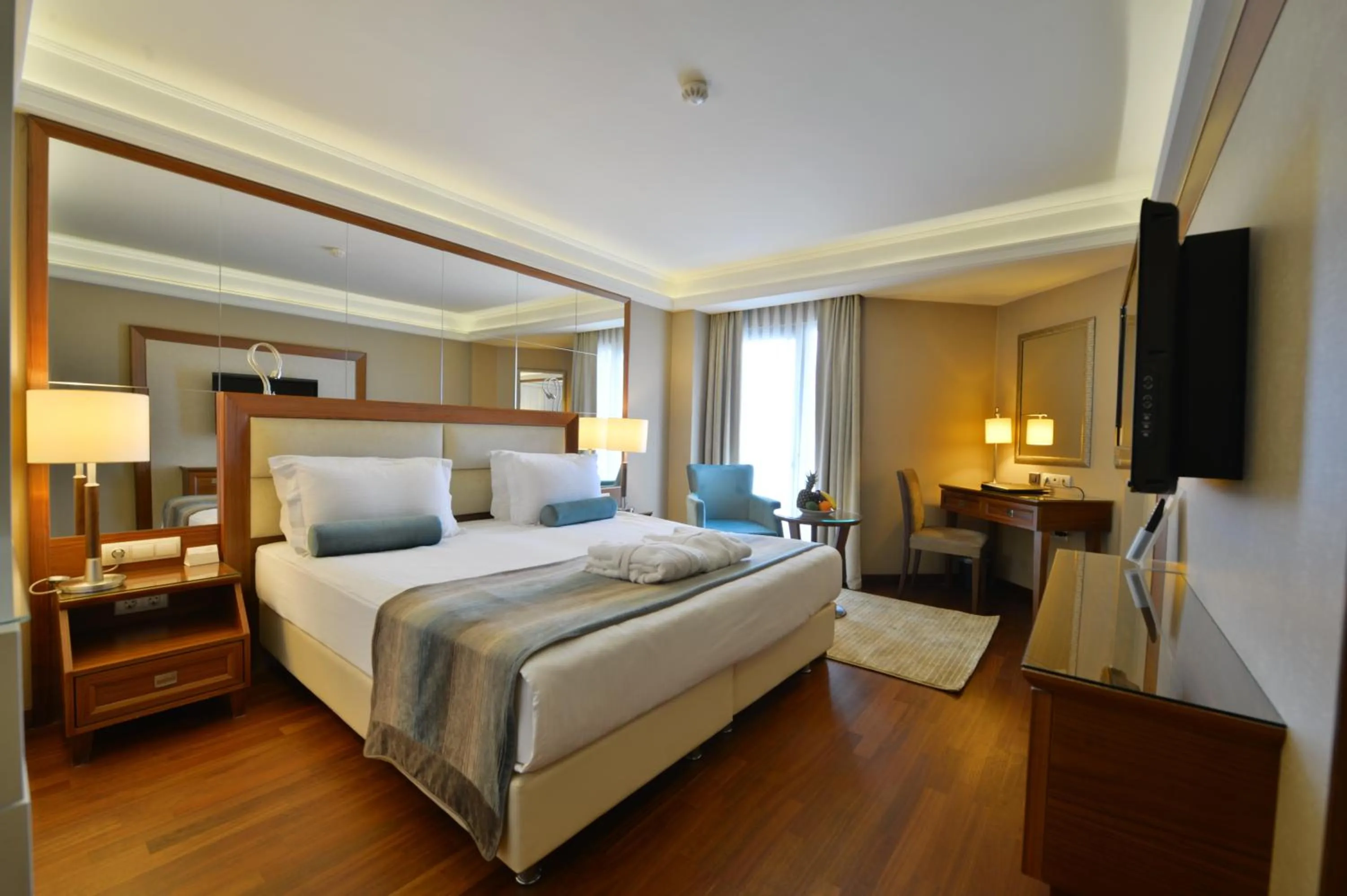 Bed in Marigold Thermal & Spa Hotel Bursa