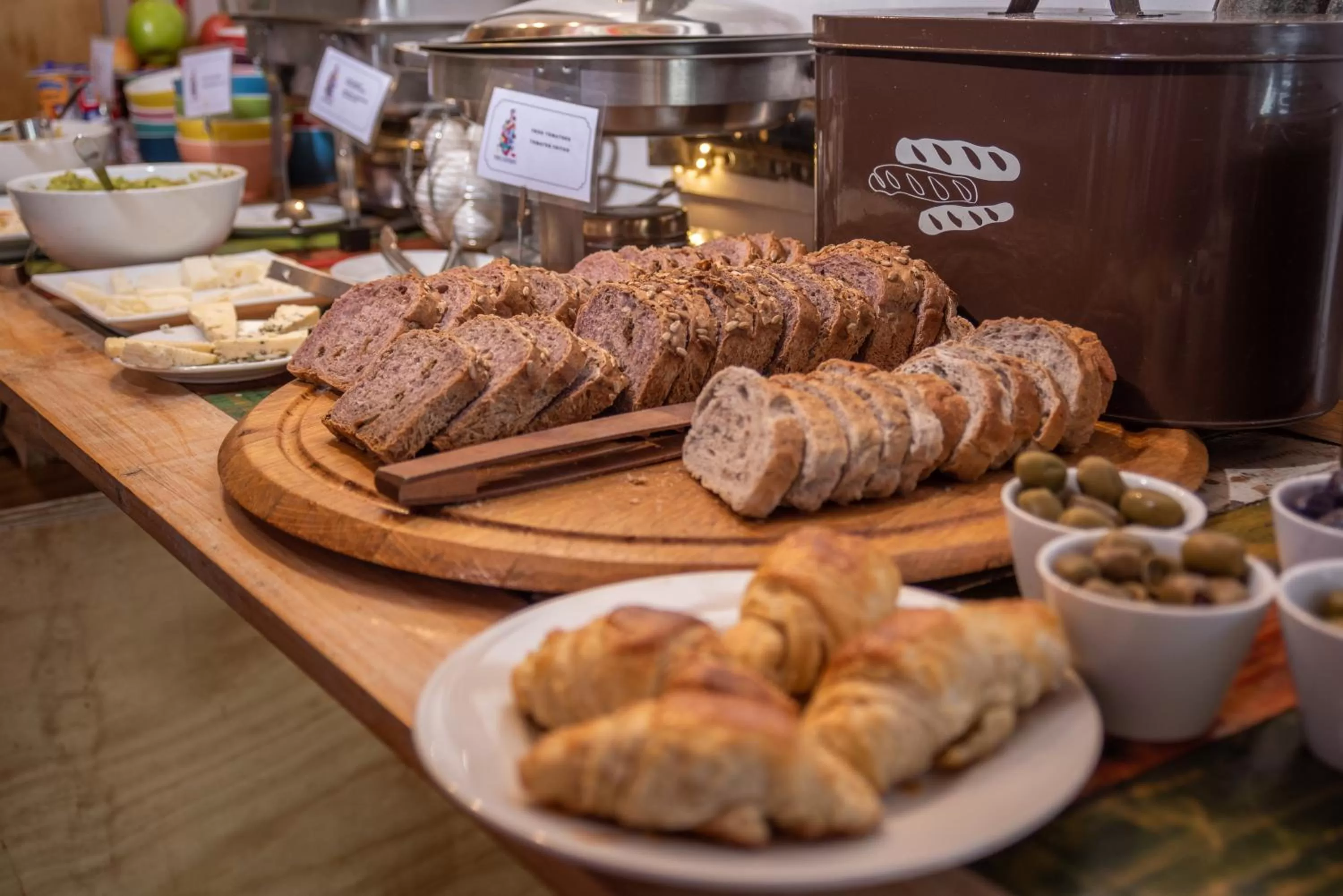Food and drinks, Breakfast in Hotel Winebox Valparaiso