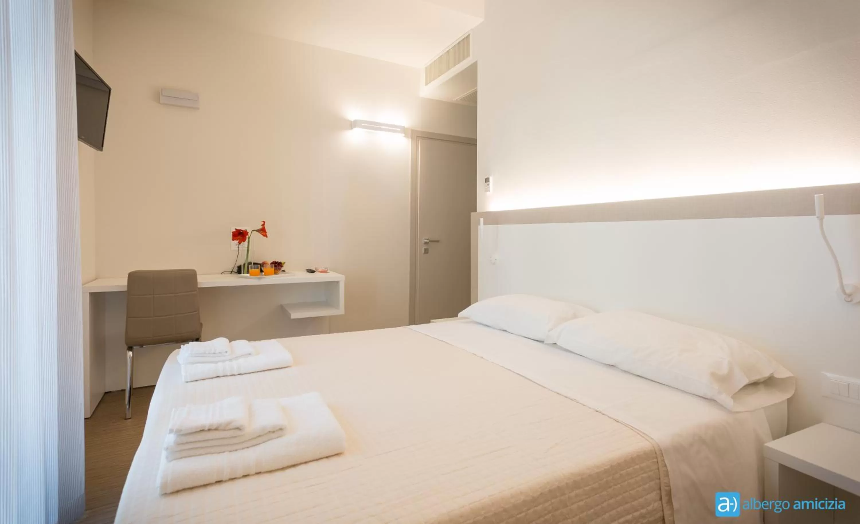 Photo of the whole room, Bed in Hotel Amicizia