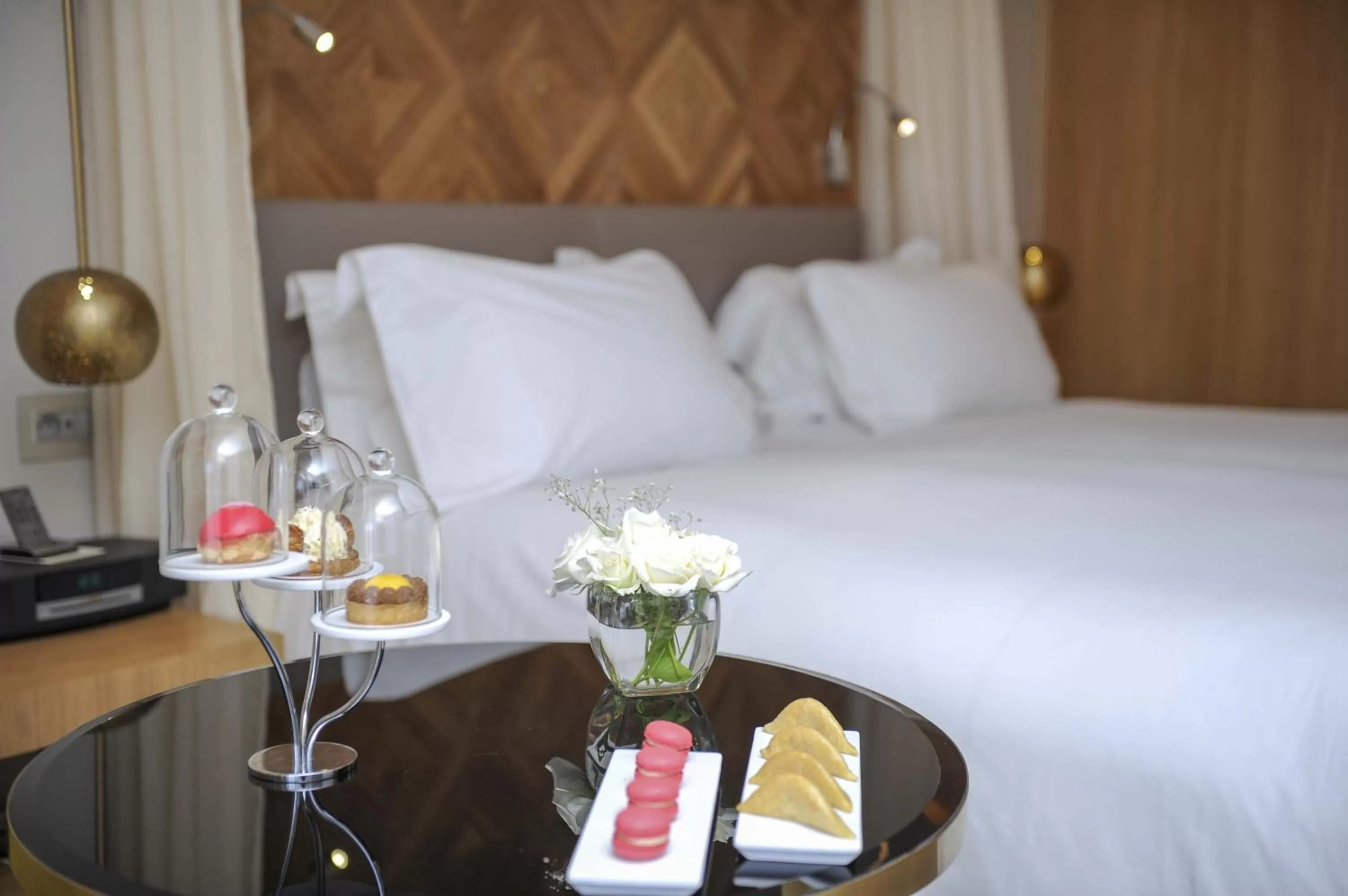 Bed in Sofitel Marrakech Palais Impérial & Spa