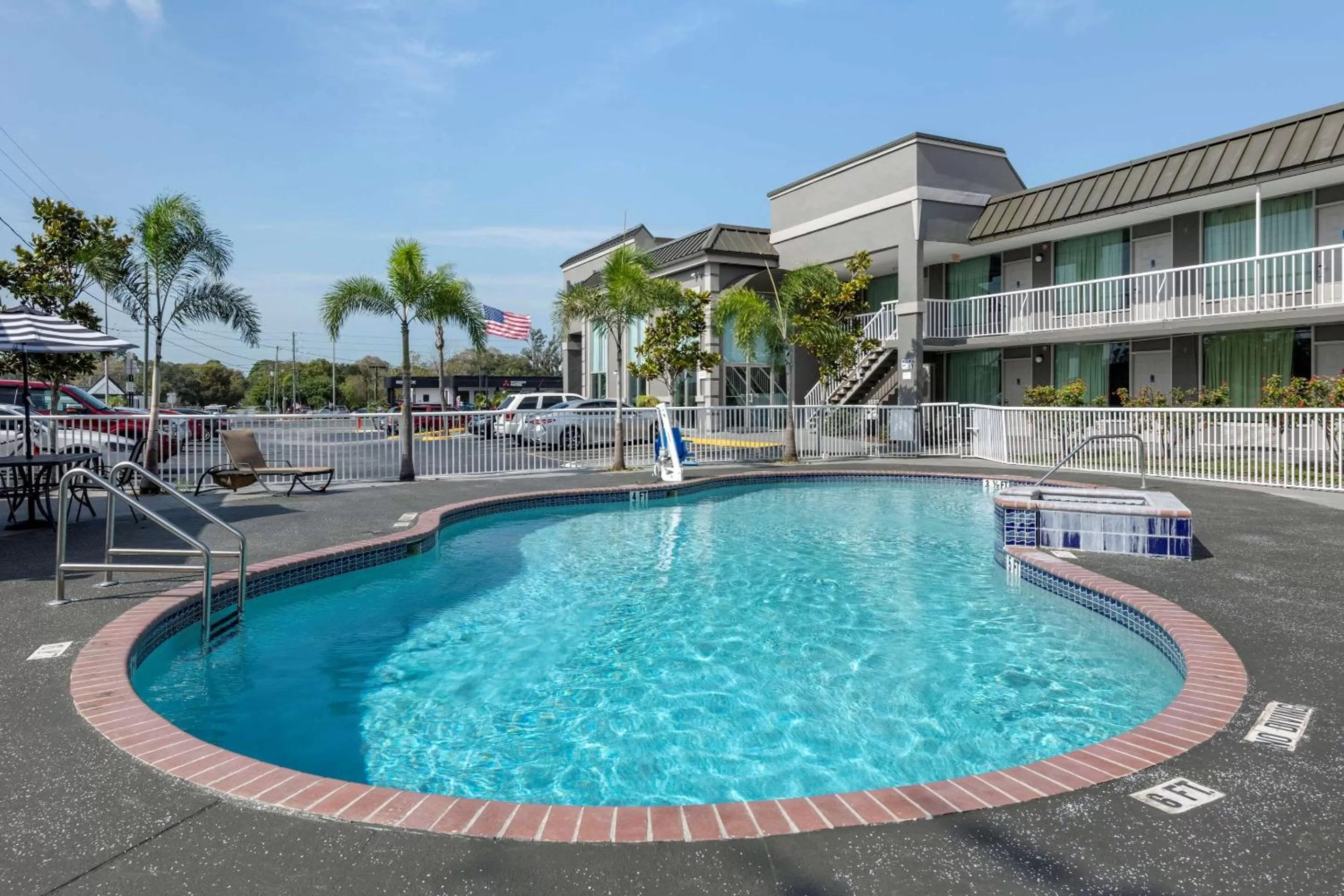 On site in Rodeway Inn New Port Richey