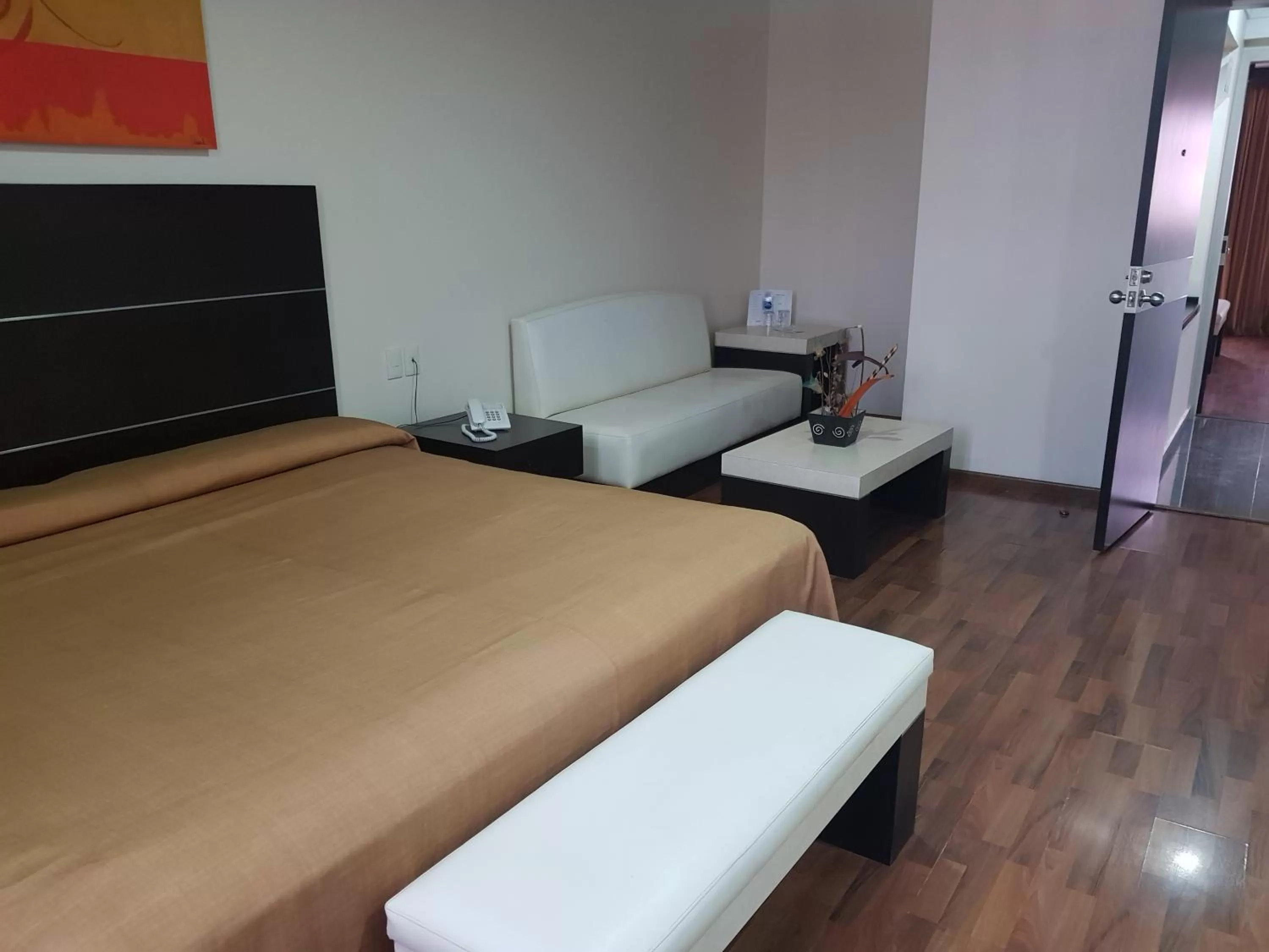 Bed in Hotel Paraiso