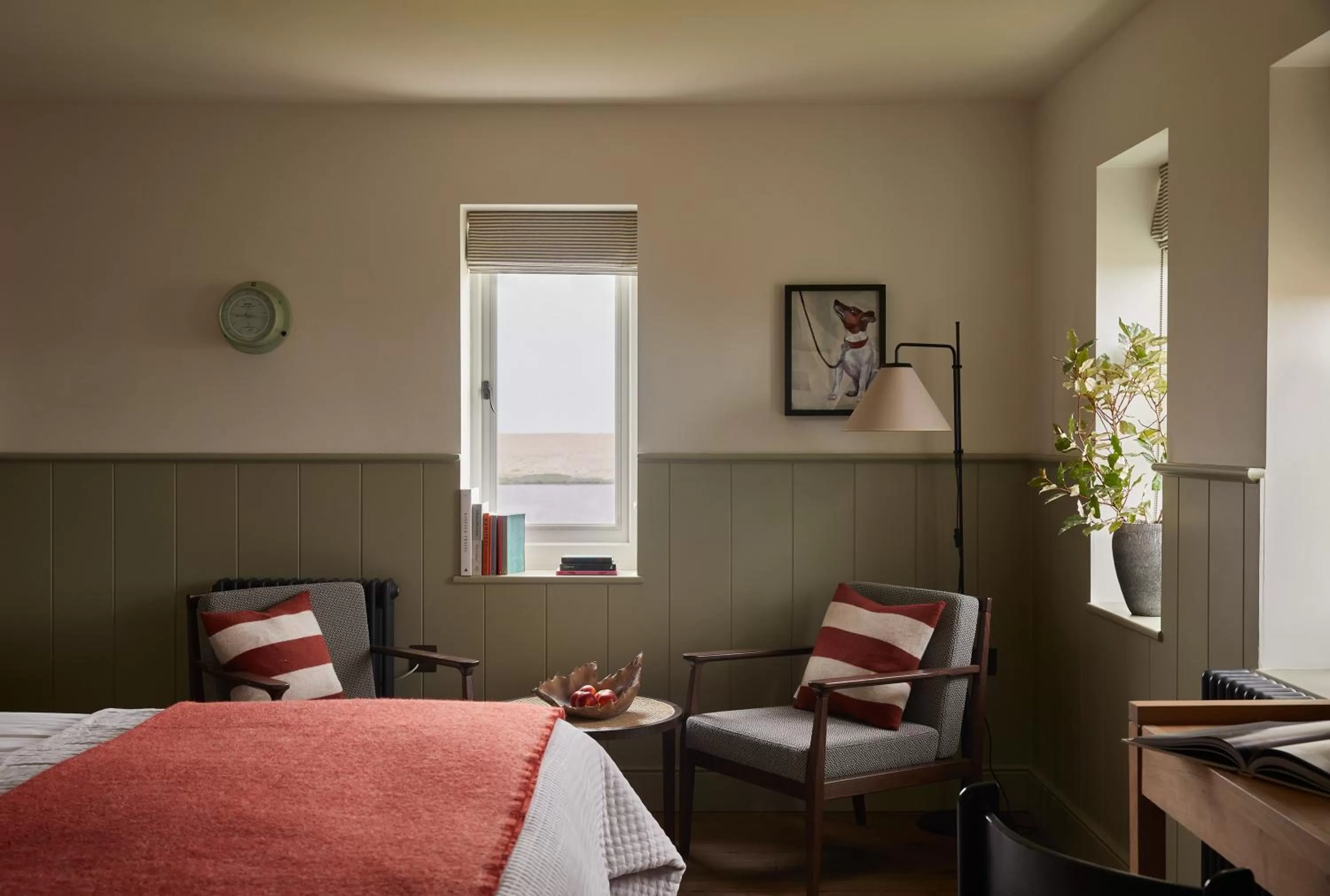 Bed in Moonfleet Manor Hotel