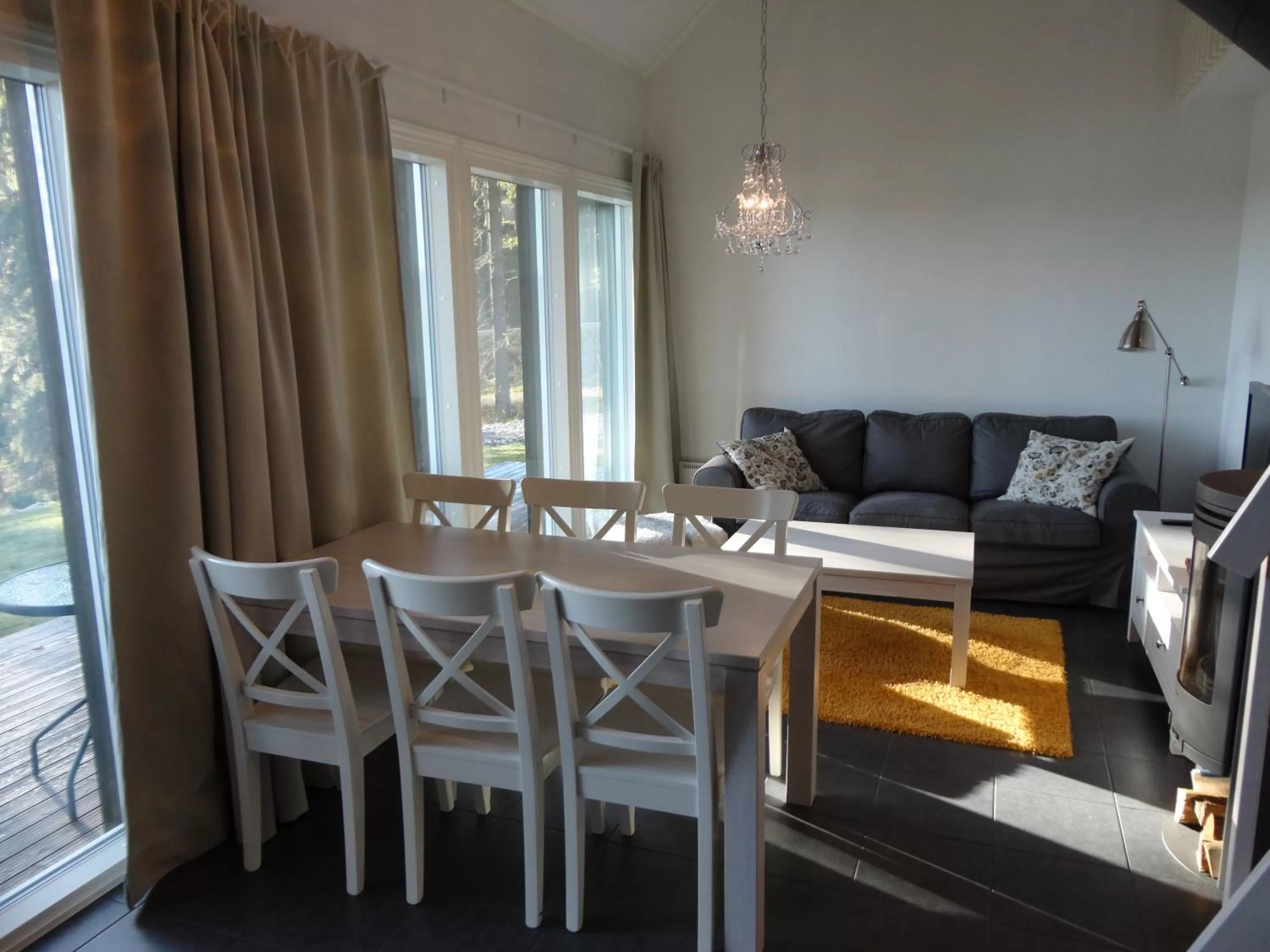 Shower, Seating Area in Varjola Holiday Center