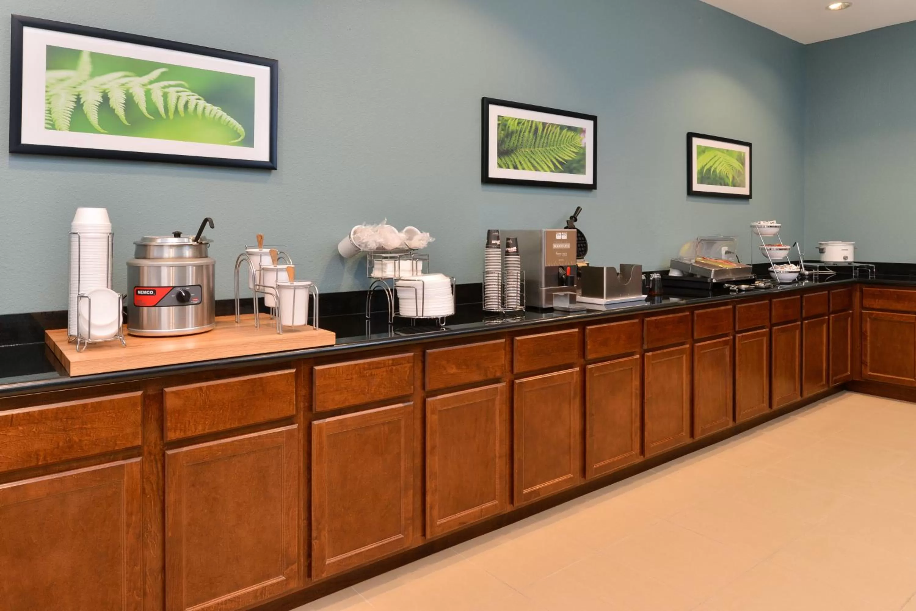 Buffet breakfast in Sleep Inn & Suites Meridian - Bonita Lakes