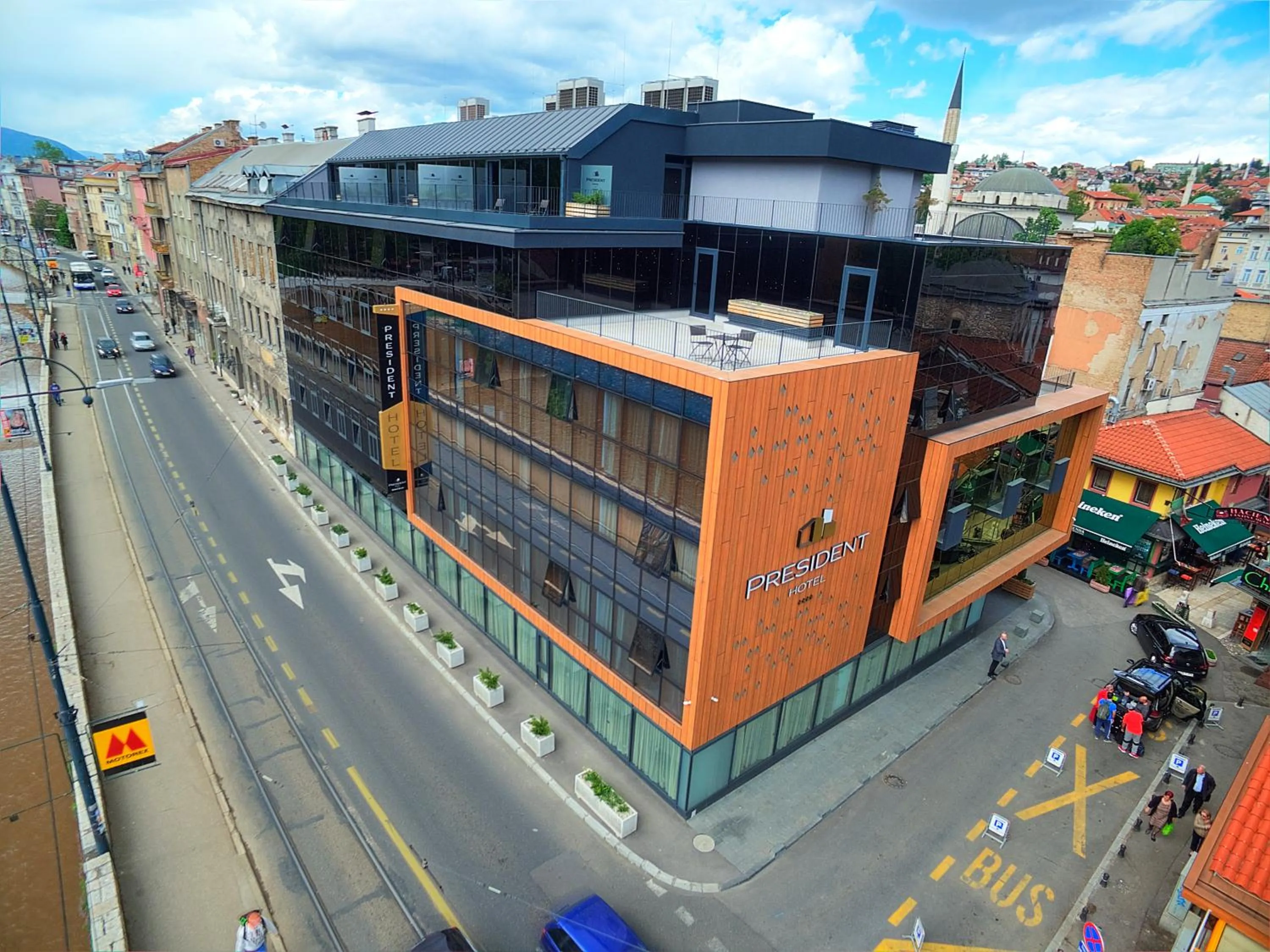 Property building in Hotel President Sarajevo